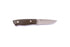 Brisa - Trapper 95 - GreenMicarta - Flat - Leather - 21 cm - Bushcraft knives