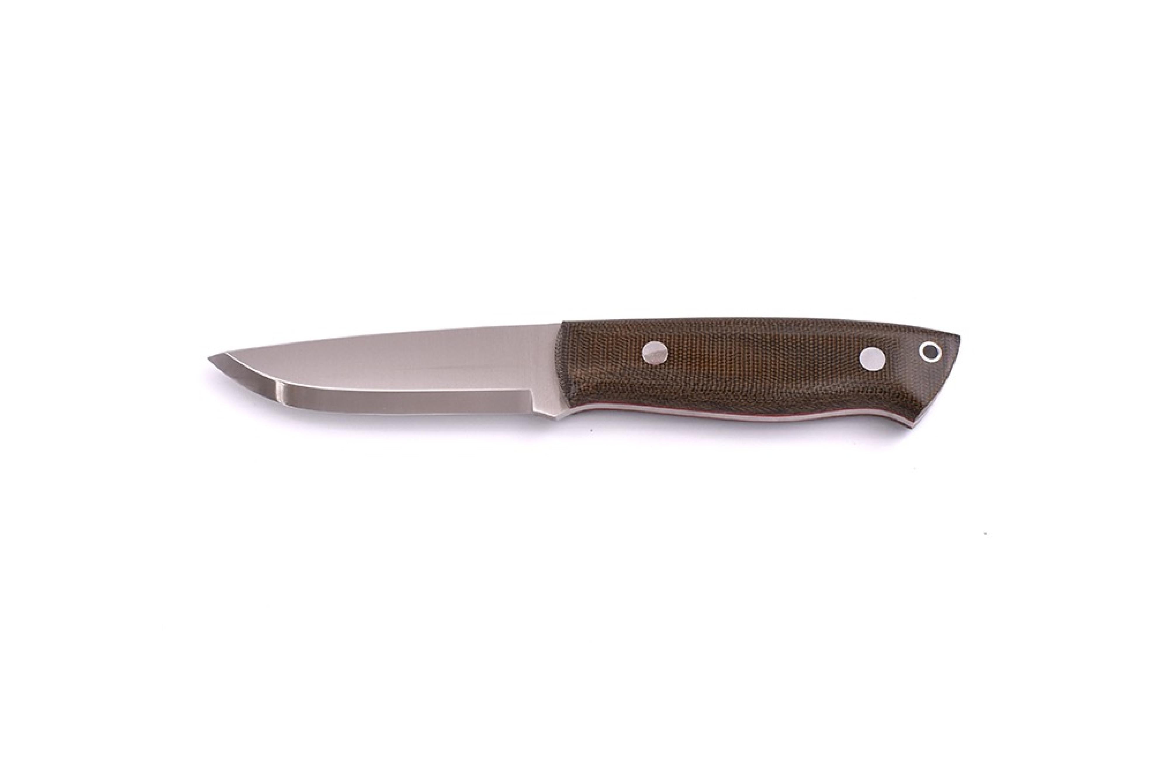 Brisa - Trapper 95 - GreenMicarta - Scandi - Bushcraft - 21 cm - Bushcraft knives