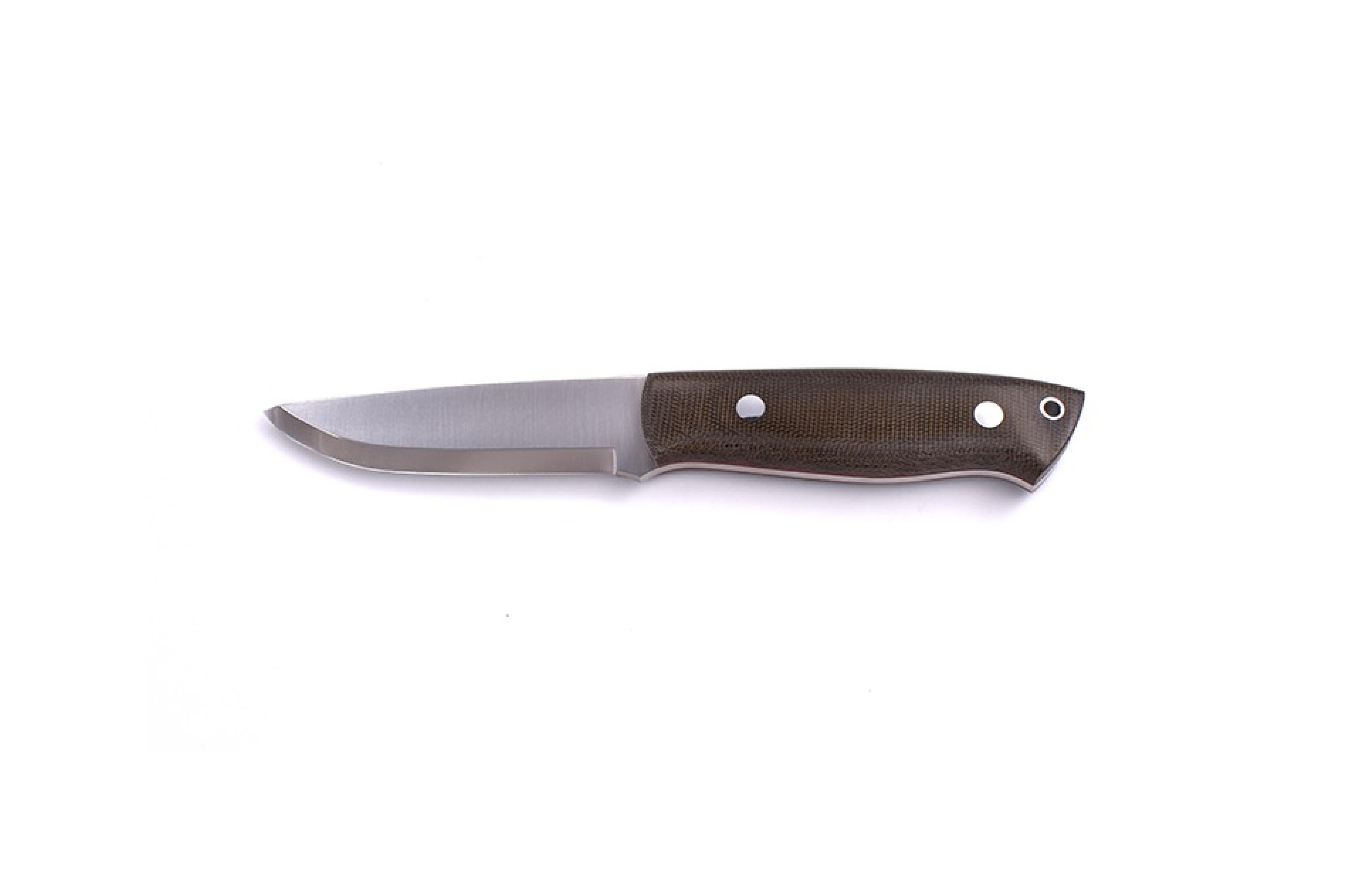 Brisa - Trapper 95 - GreenMicarta - Scandi - Bushcraft - 21 cm - Bushcraft knives