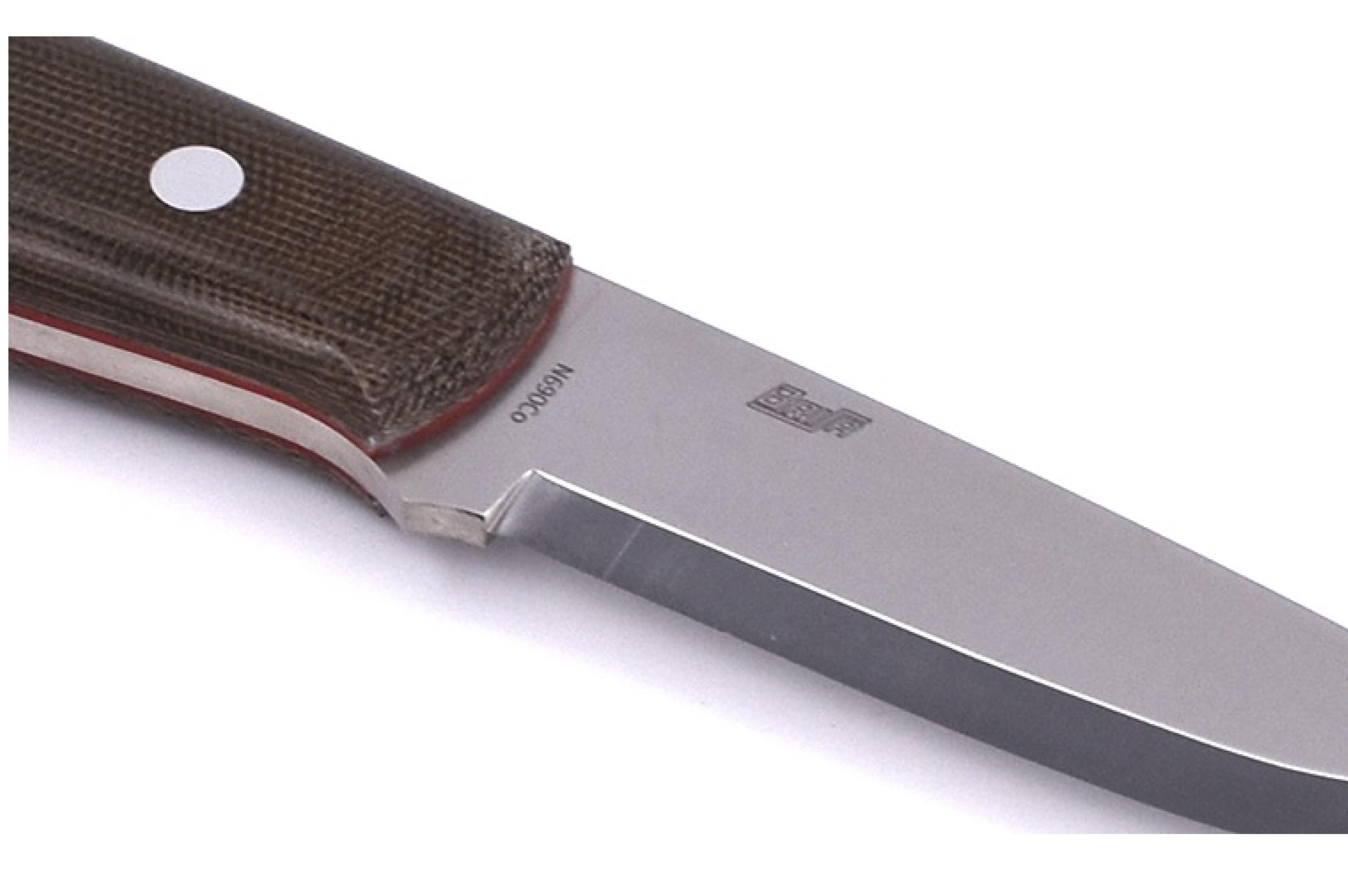 Brisa - Trapper 95 - GreenMicarta - Scandi - Bushcraft - 21 cm - Bushcraft knives