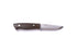 Brisa - Trapper 95 - GreenMicarta - Scandi - Leather - 21 cm - Bushcraft knives