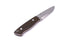 Brisa - Trapper 95 - GreenMicarta - Scandi - Leather - 21 cm - Bushcraft knives