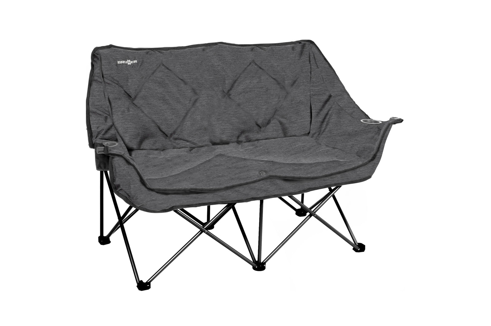 Brunner - Action Sofa Dunkelgrau - 148x63xH44/92 cm - Camping Stühle