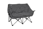 Brunner - Action Sofa Dunkelgrau - 148x63xH44/92 cm - Camping Stühle