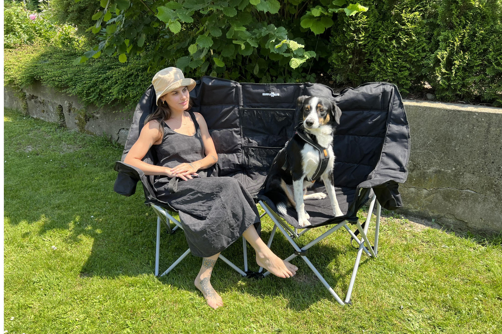 Brunner - Action Sofa Rendez-Vous - 65x147xH99 cm - Camping Stühle