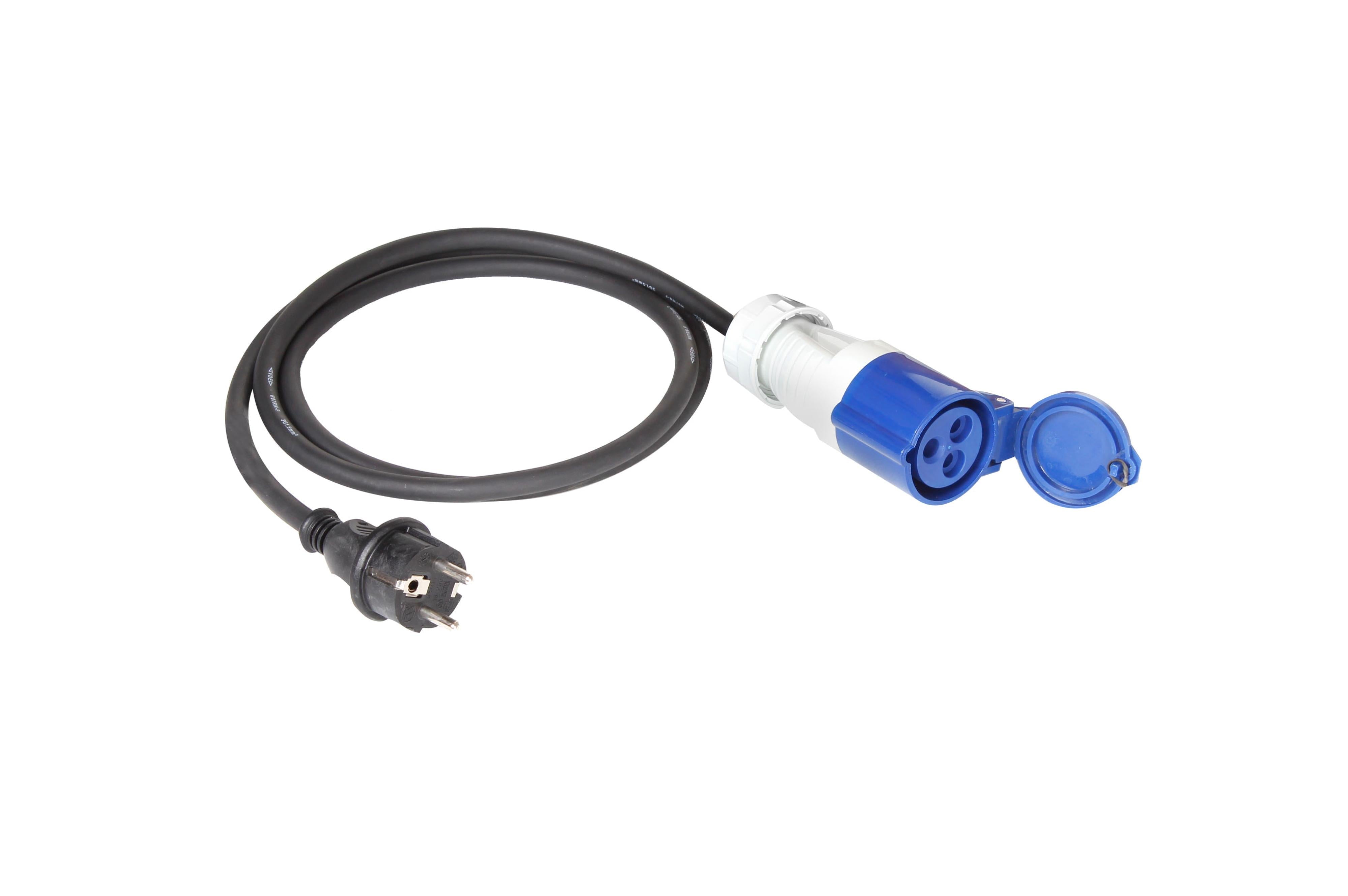 Adapter Schuko/CEE 150 cm - 150 cm/3x2.5mm - Camping Zubehör