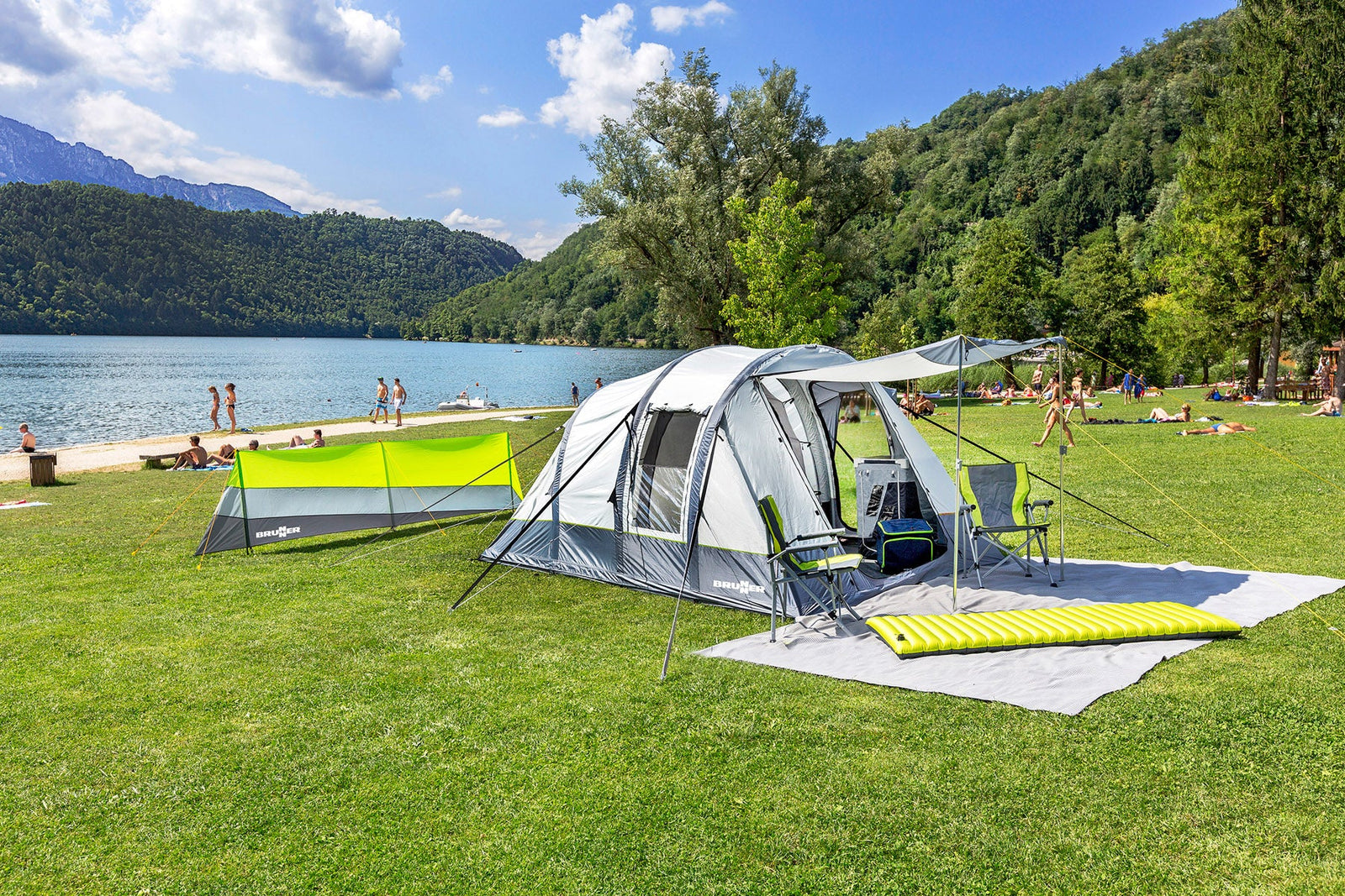 Brunner - Alegra 4 - 460x270xH185cm - 4 Personen Zelte