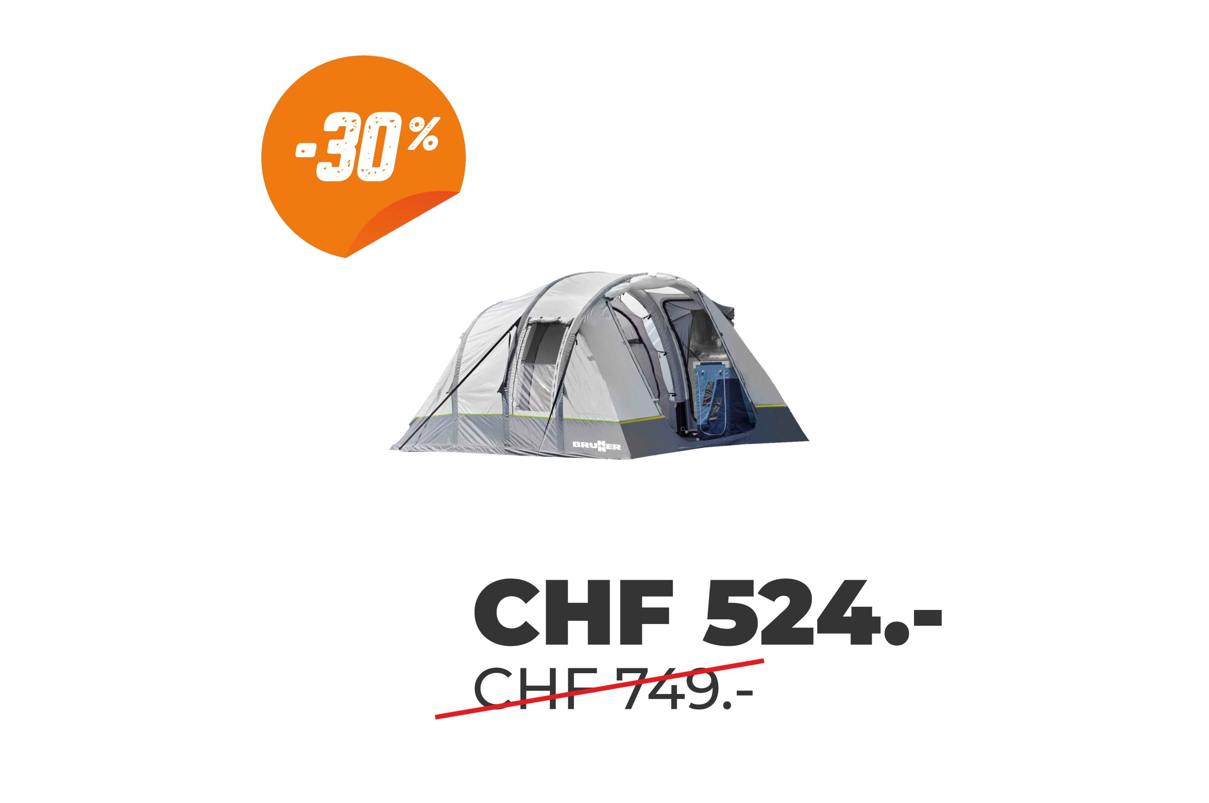 Brunner - Alegra 4 - 460x270xH185cm - 4 Personen Zelte