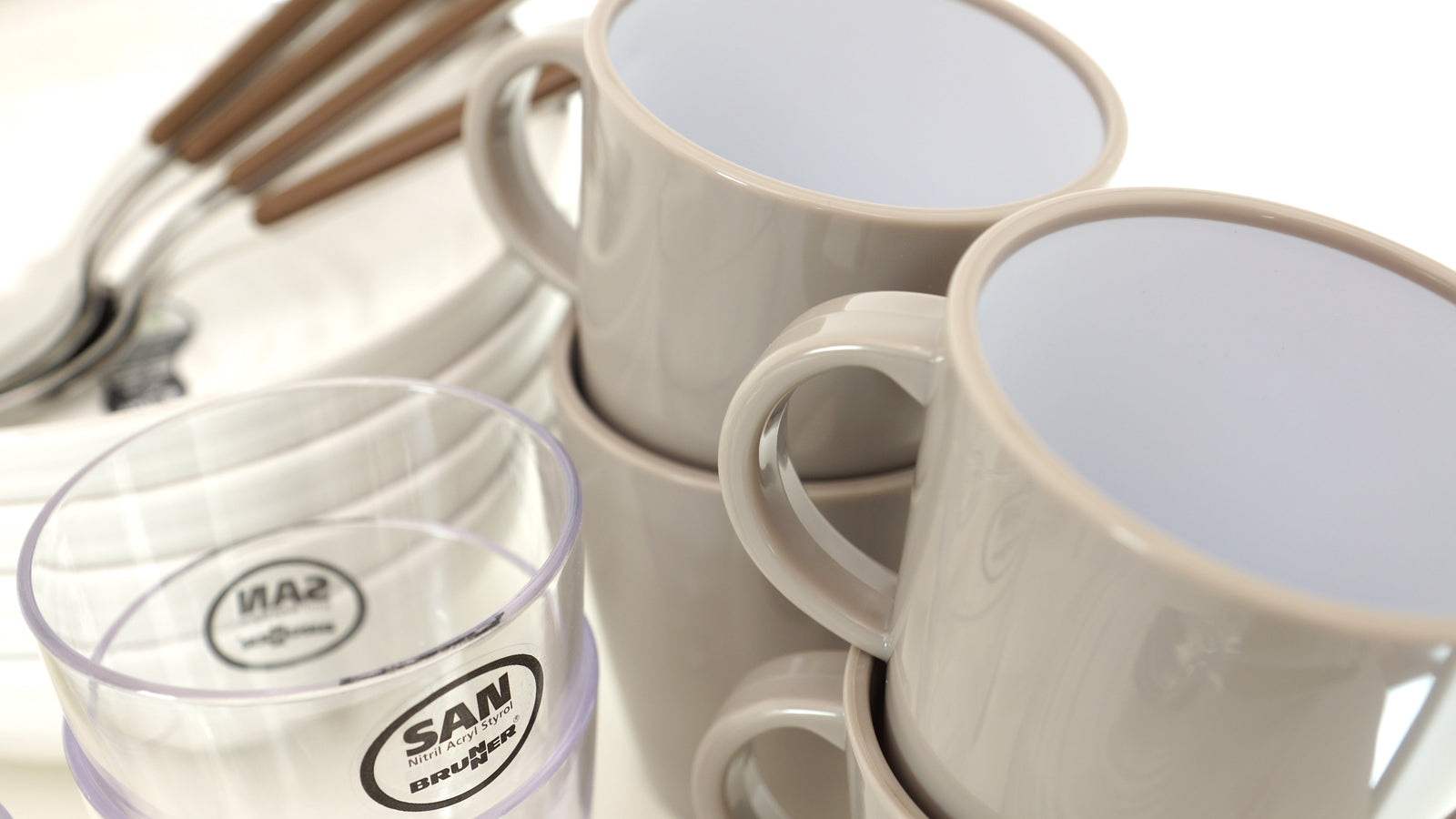 Brunner - All inclusive Savanna - 4xØ26cm, 4xØ21cm, 4xØ21cm, 4x30cl, 4x20cl - Essen & Küche