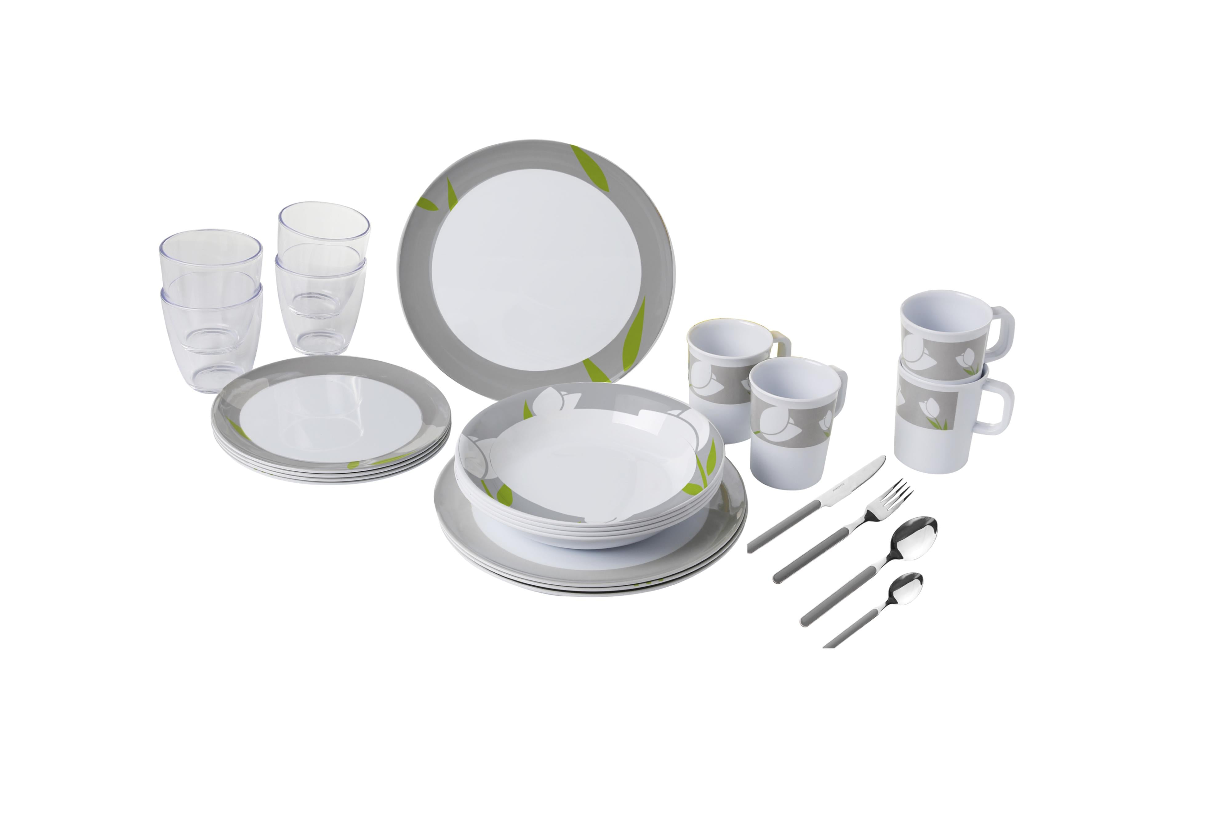 Brunner - All inclusive Tulip - 4xØ25cm, 4xØ21cm, 4xØ20cm, 4x30cl, 4x20cl - Essen & Küche