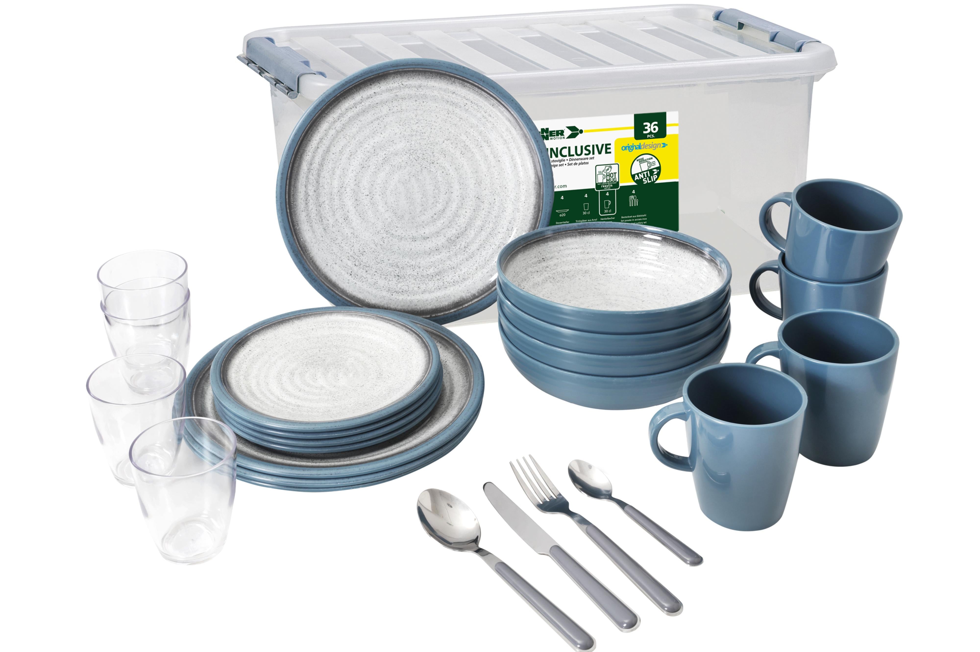 Brunner - All inclusive Tuscany - 4xØ26cm, 4xØ21cm, 4xØ21cm, 4x30cl, 4x20cl - Essen & Küche