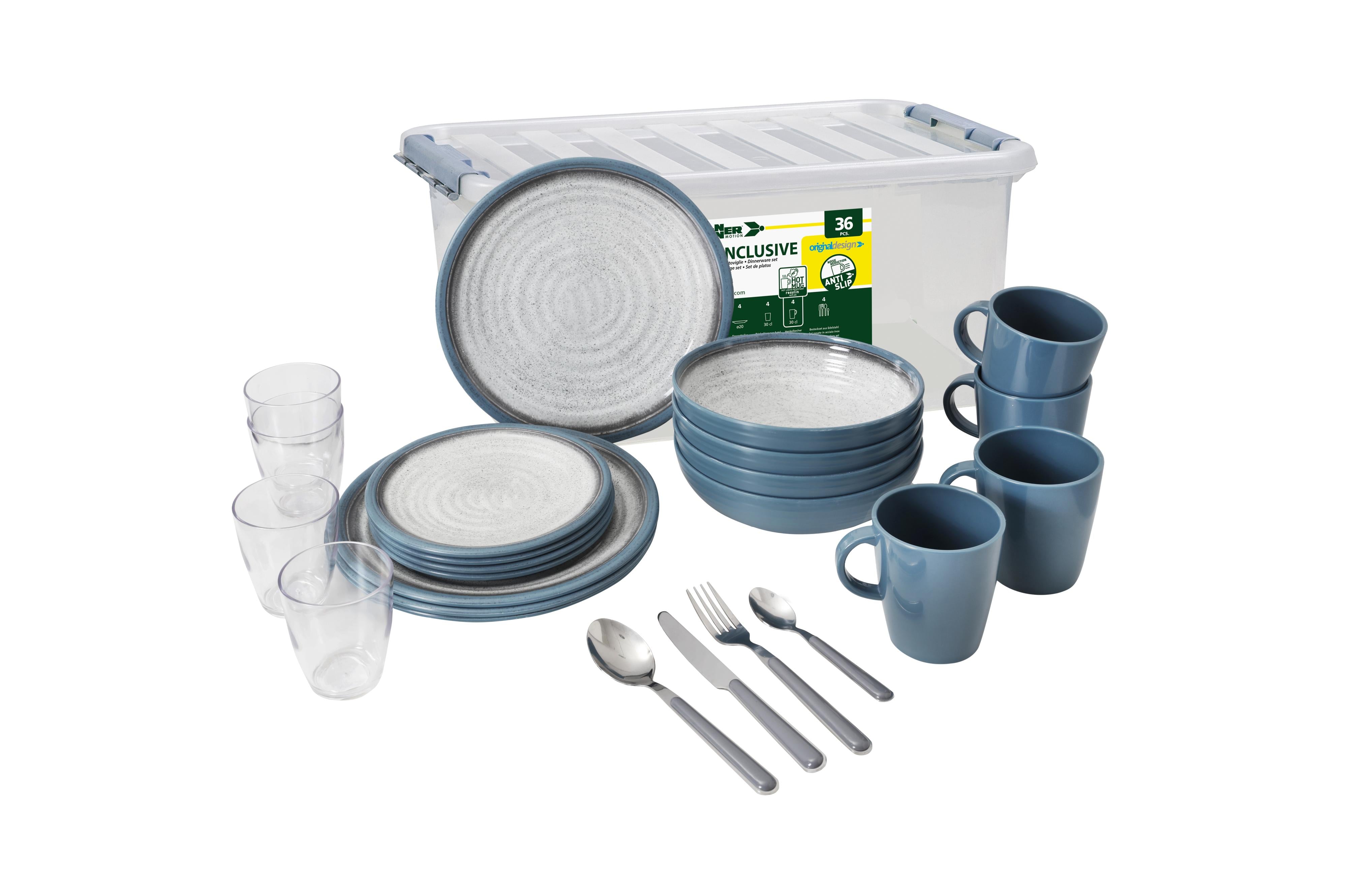 Brunner - All inclusive Tuscany - 4xØ26cm, 4xØ21cm, 4xØ21cm, 4x30cl, 4x20cl - TopDeals