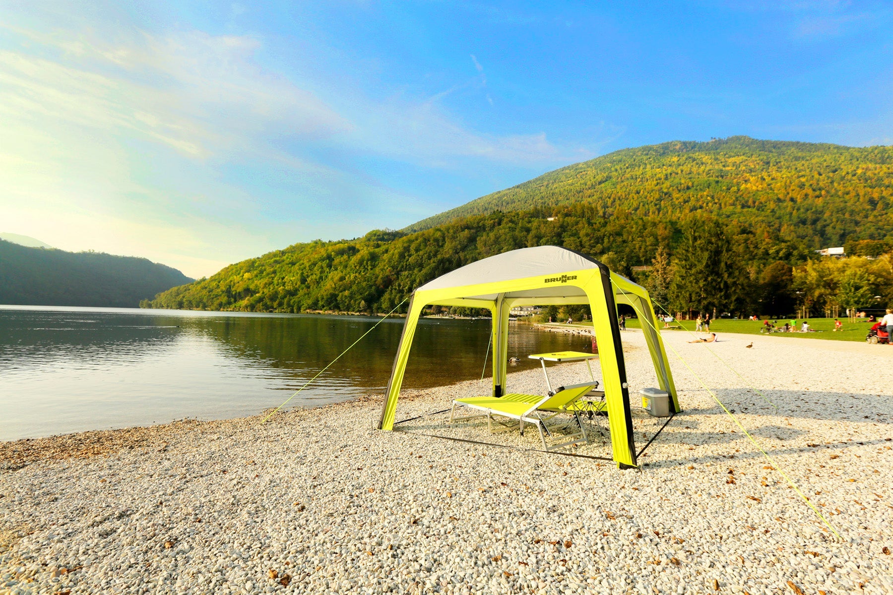 Brunner - Aquamar - 300x300xH190/220 cm - Pavillons