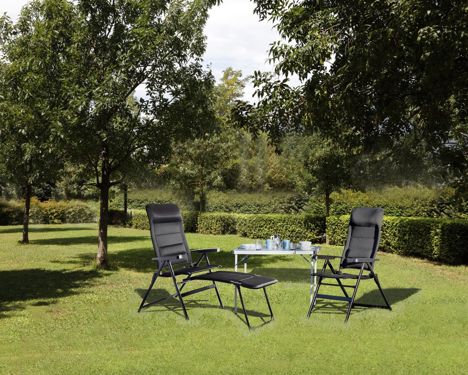 Brunner - Aravel 3 D Medium - 47x44xH48/121 cm - Camping Stühle