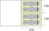 Brunner - Arqus 4 - 265x445xH190 cm - 4 Personen Zelte