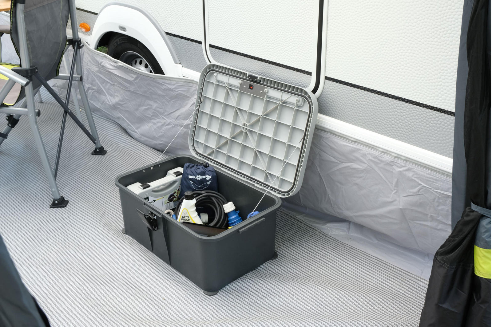 Brunner - Boxstep NG - 58x38x24.5 cm - Camping Zubehör