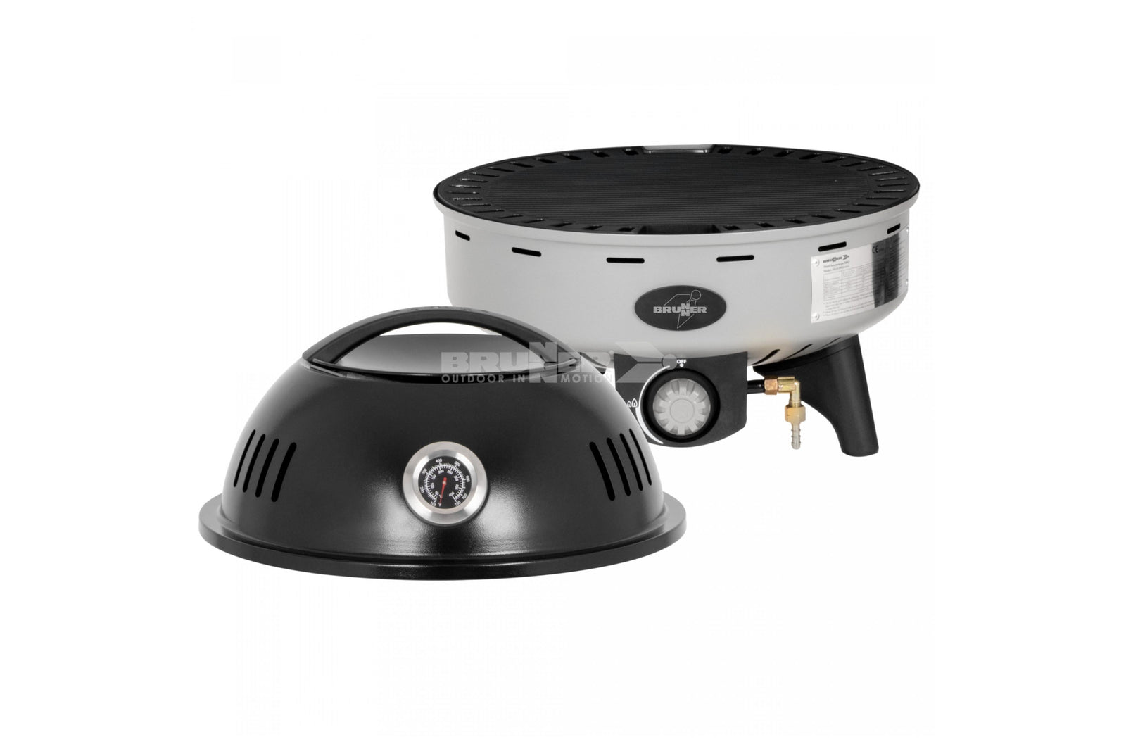 Brunner - Devil BBQruiser HT Reversible Grid 50 - 62x59x99.6 cm - Essen & Küche