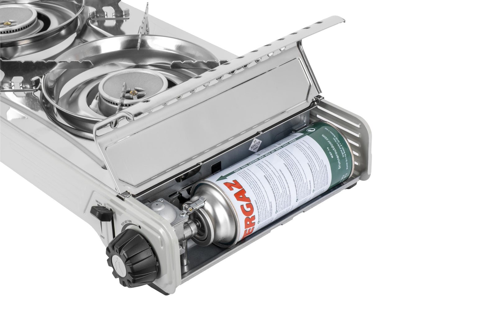 Brunner - Devil Double Grill - 67.9x28.6x12.5cm, Plate 53x28x2.6cm - Essen & Küche