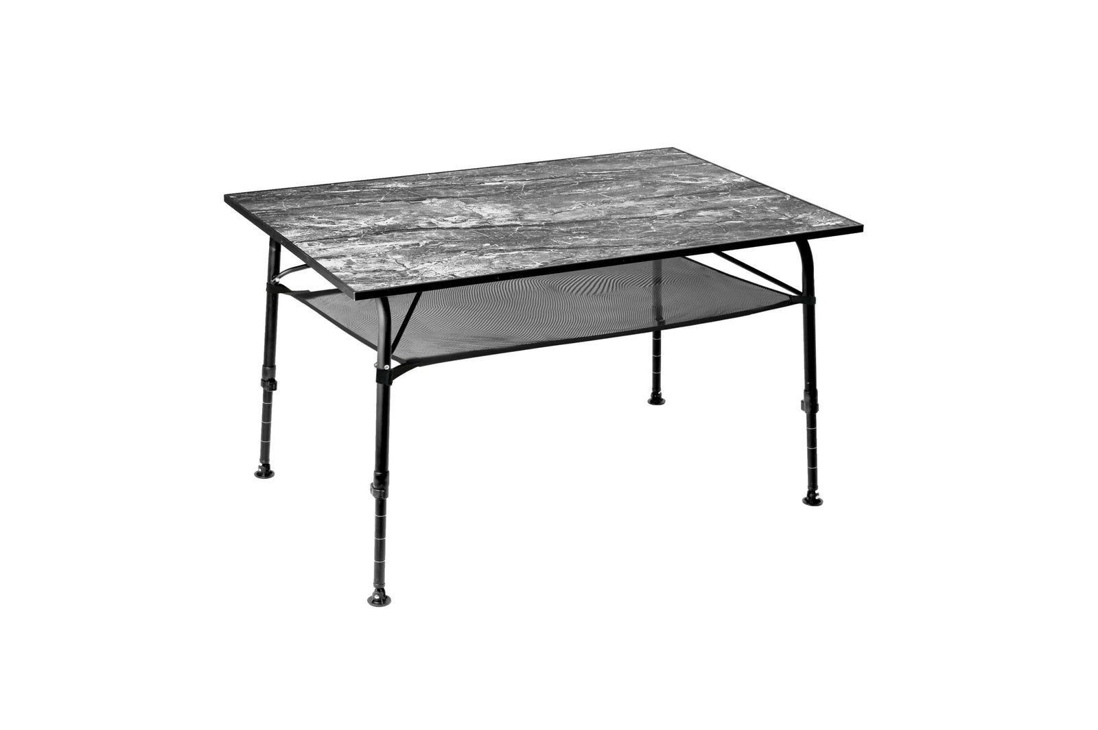 Brunner - Elu Featherlight 120 - 120x80xH50.5/70 cm - Camping Tische