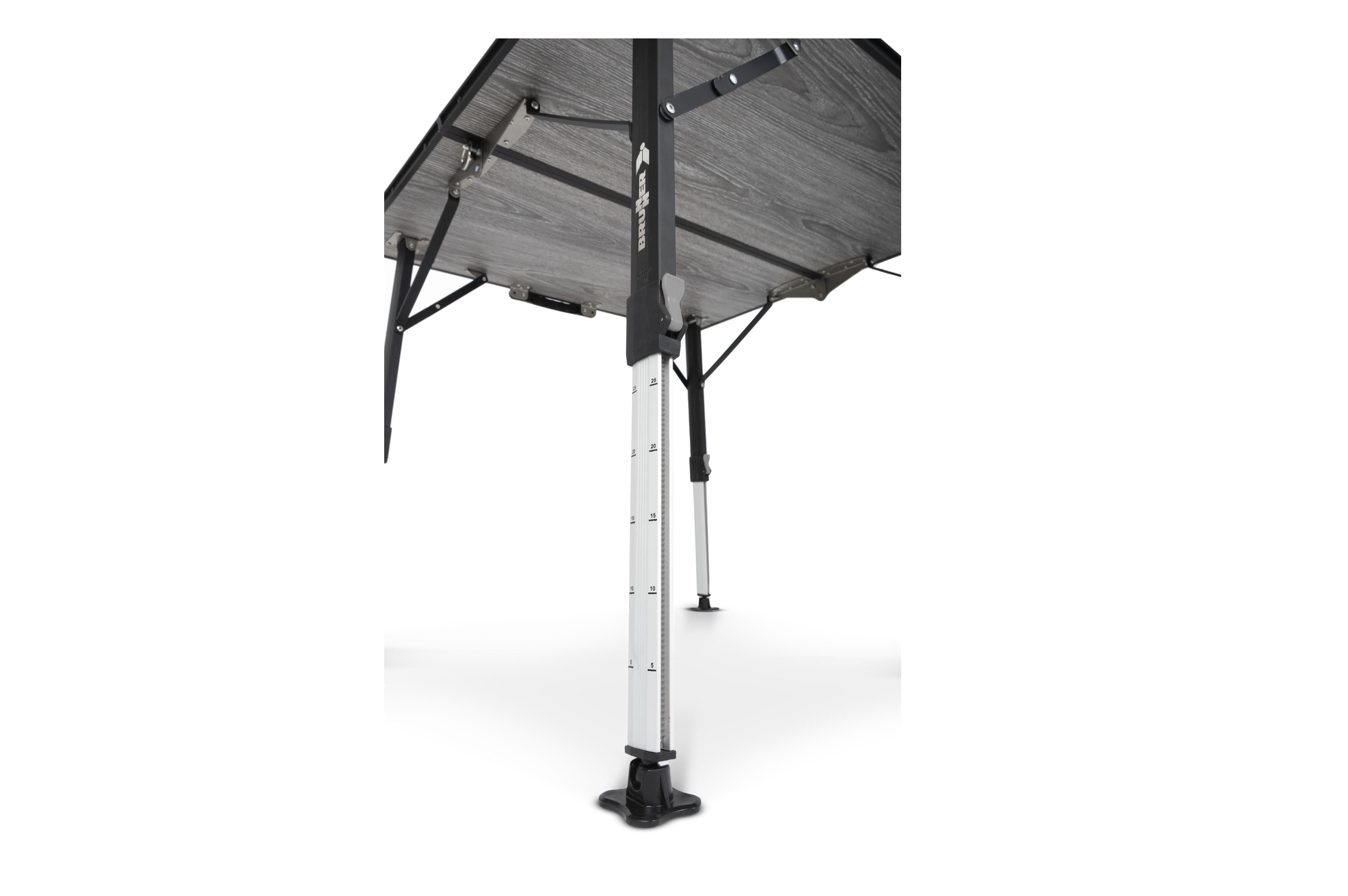 Brunner - Elutop Compack 120 - 120x60x42/70 cm - Camping Tische