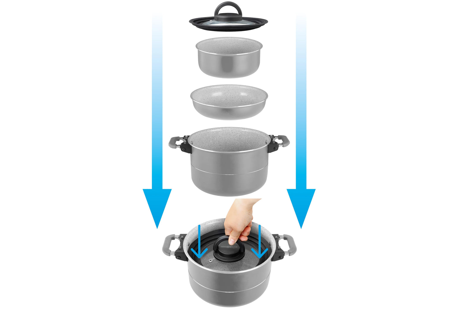 Fusion 7 + 1 ø22 - Ø22cm - Essen & Küche