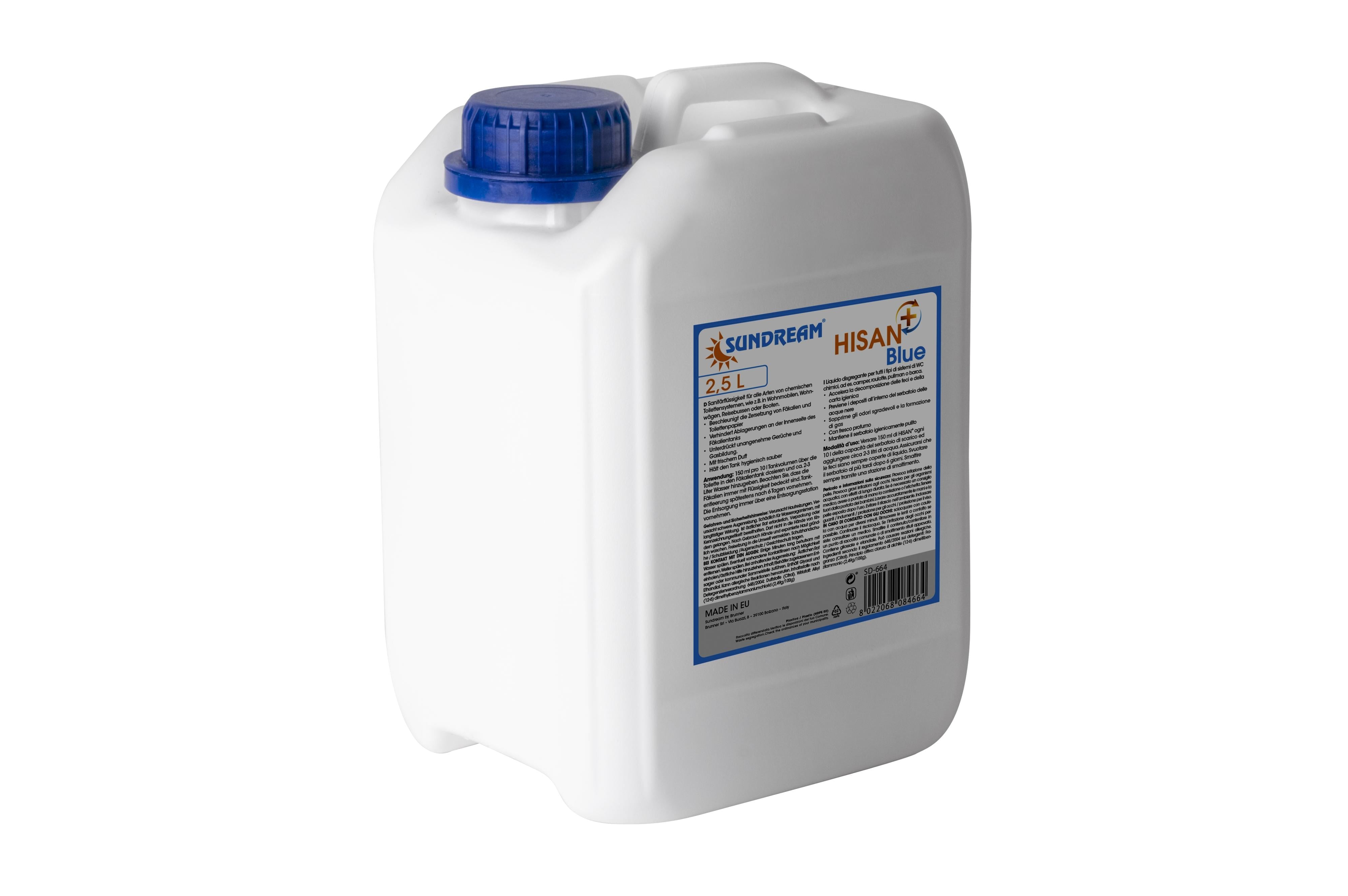 HiSan Blue 2.5L - 2.5L - Camping Zubehör