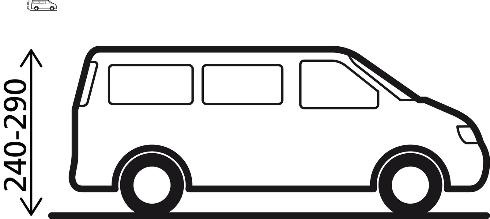 Brunner - Hogar HC - 390x250xH235 cm - Vorzelte