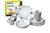 Lunch Box Deep Sea - 4xØ25cm, 4xØ21cm, 4xØ20cm, 4x30cl - Essen & Küche