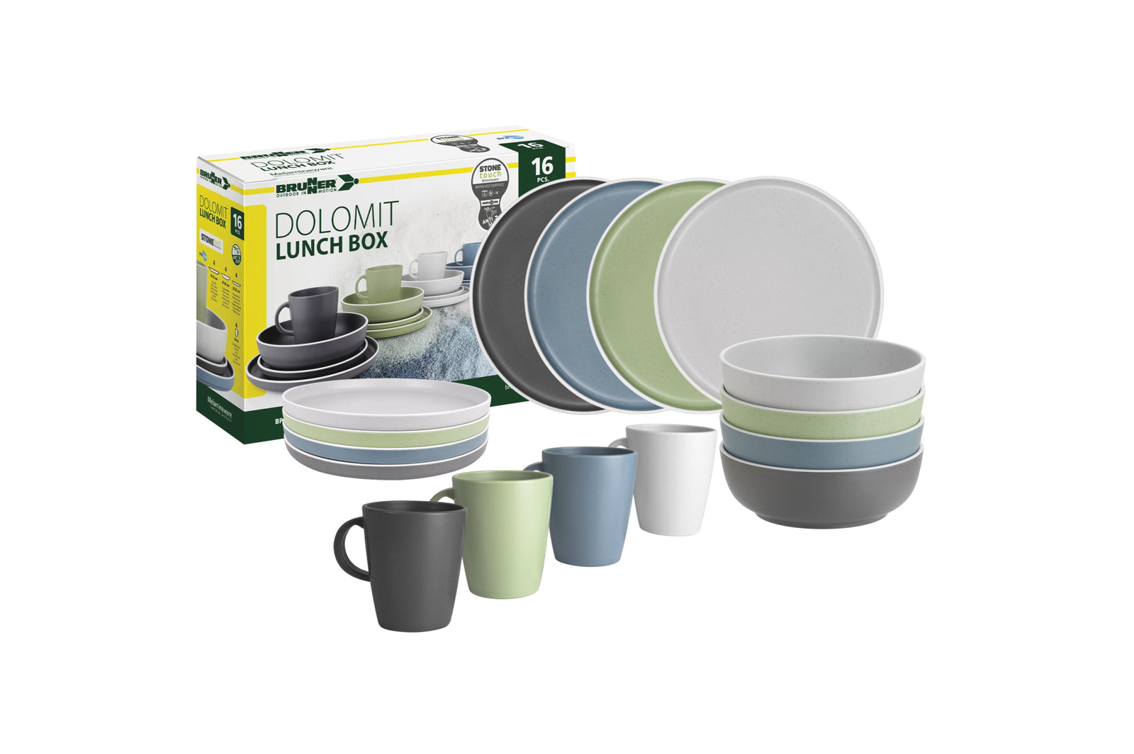 Brunner - Lunch Box Dolomit - 35x13x30 cm - Essen & Küche