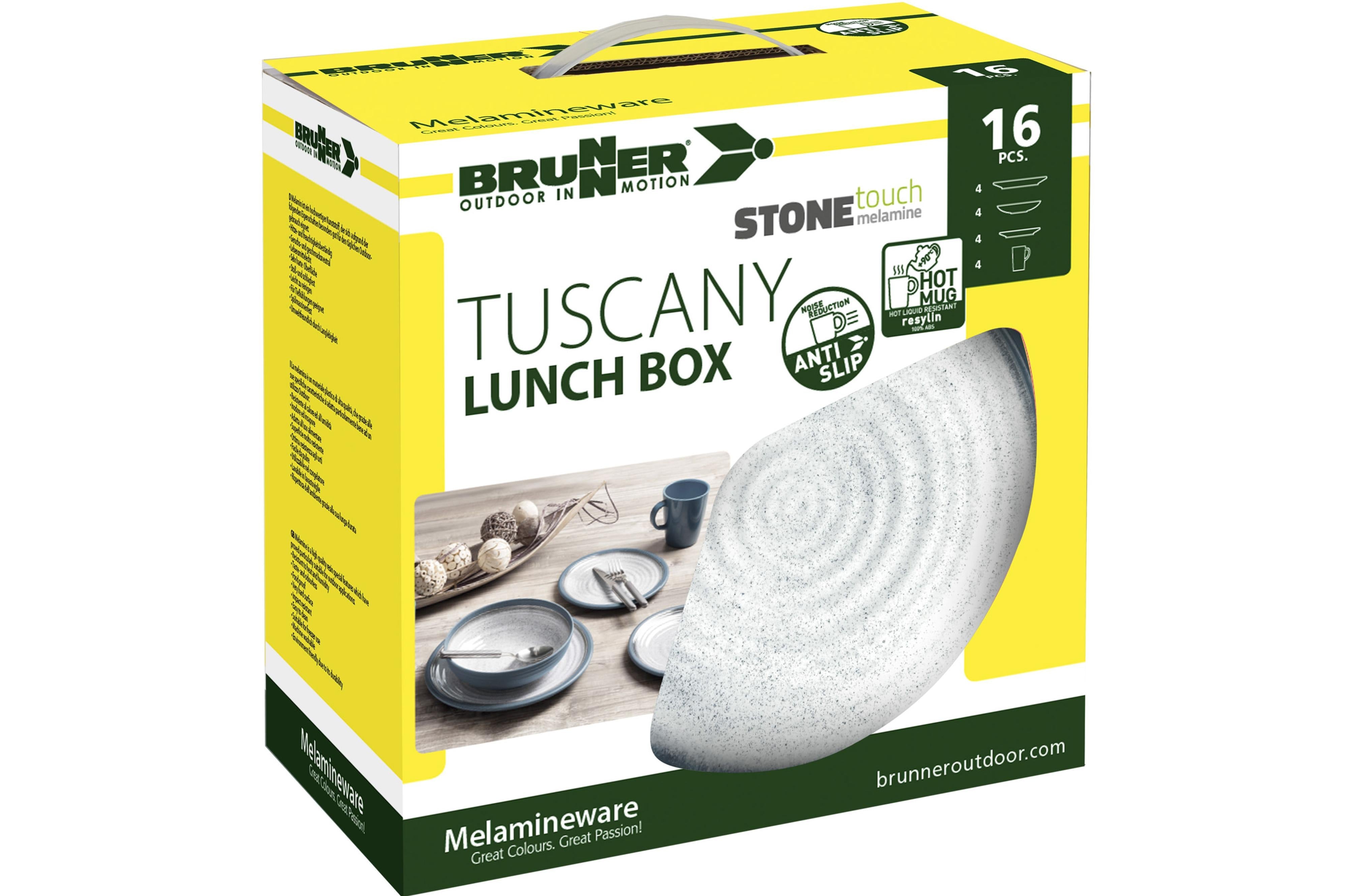 Brunner - Lunch Box Tuscany - 35x13x30 cm - Essen & Küche