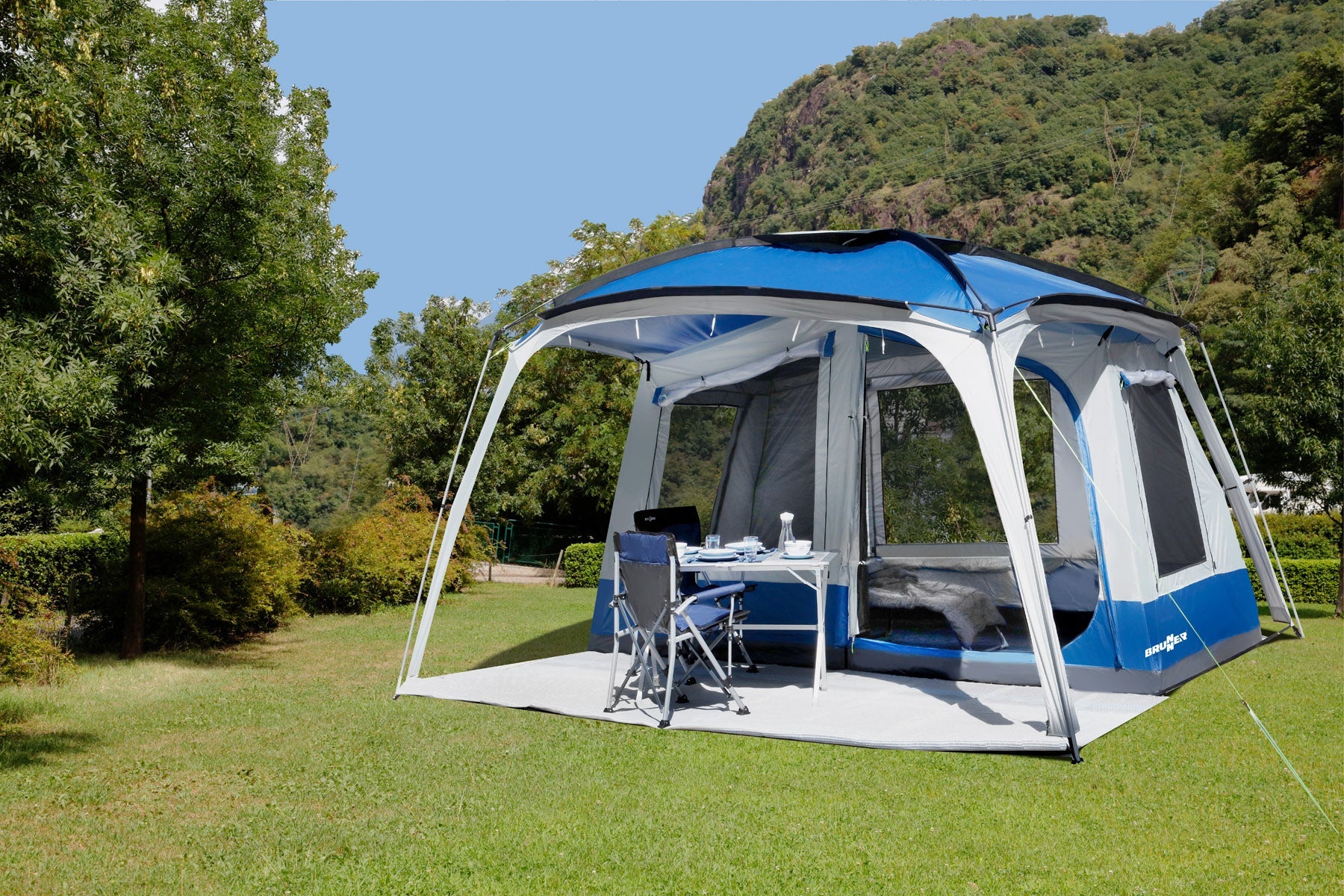 Medusa Lodge - 400x400xH190/230cm - Pavillons