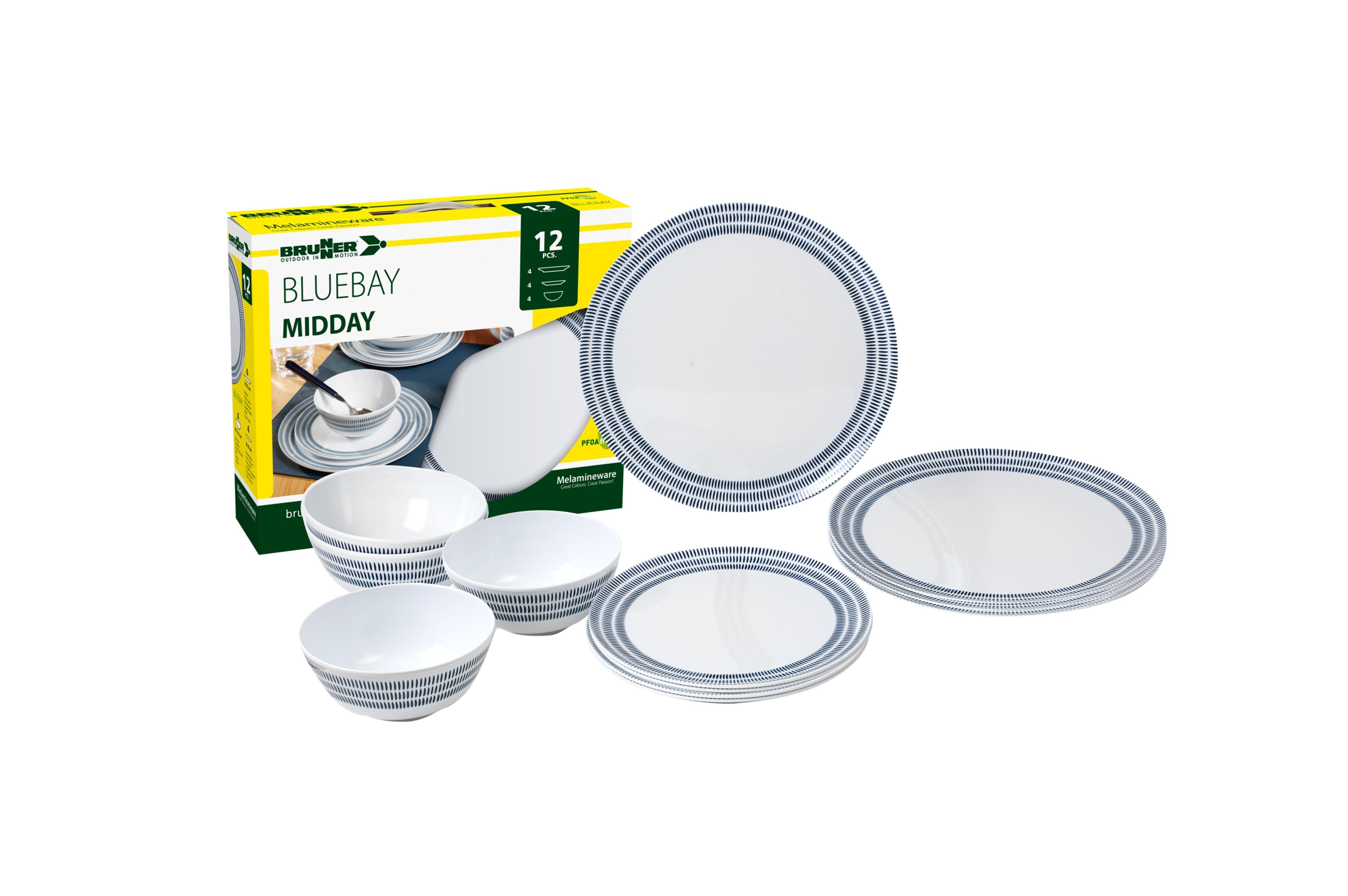 Brunner - Midday Bluebay - 4xØ25cm, 4xØ21cm, 4xØ13.5cm - TopDeals