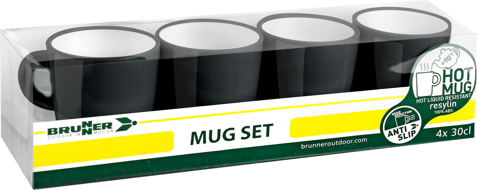 Brunner - Mug Set DG - 4x30cl - Essen & Küche