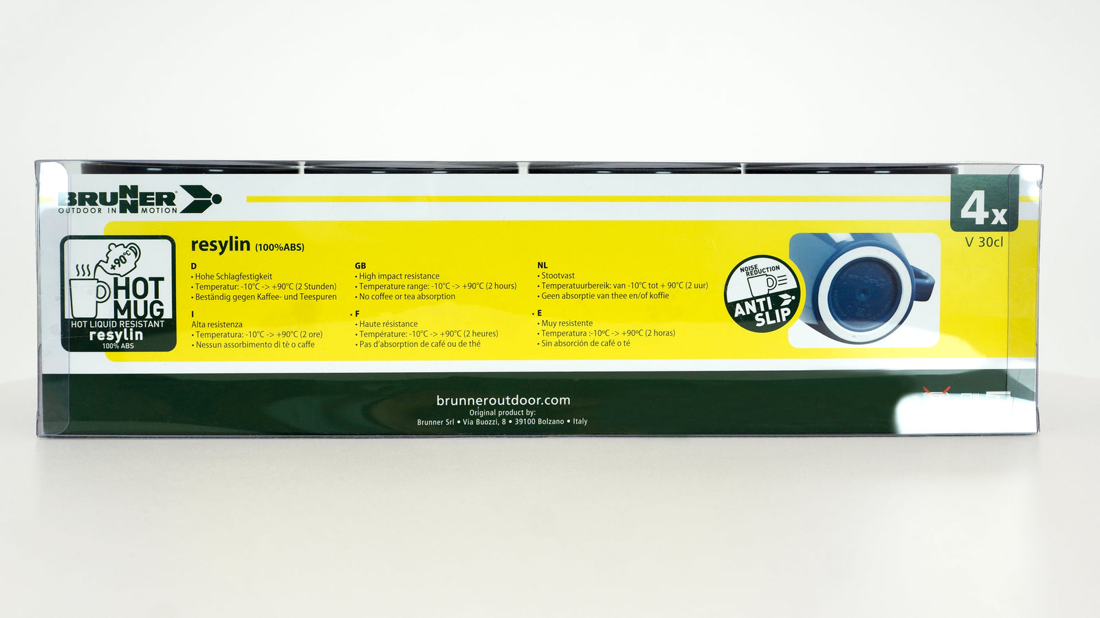 Brunner - Mug Set AB - 4x30cl - Essen & Küche