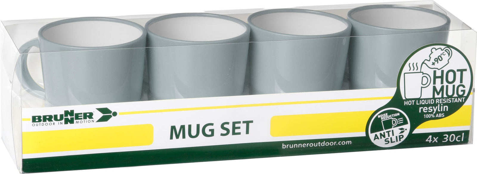 Brunner - Mug Set LG - 4x30cl - Essen & Küche
