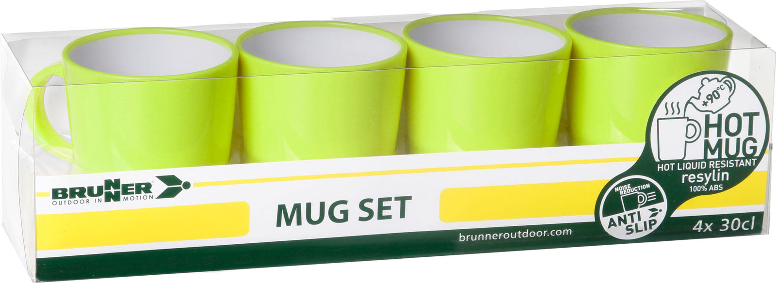 Brunner - Mug Set LM - 4x30cl - Essen & Küche