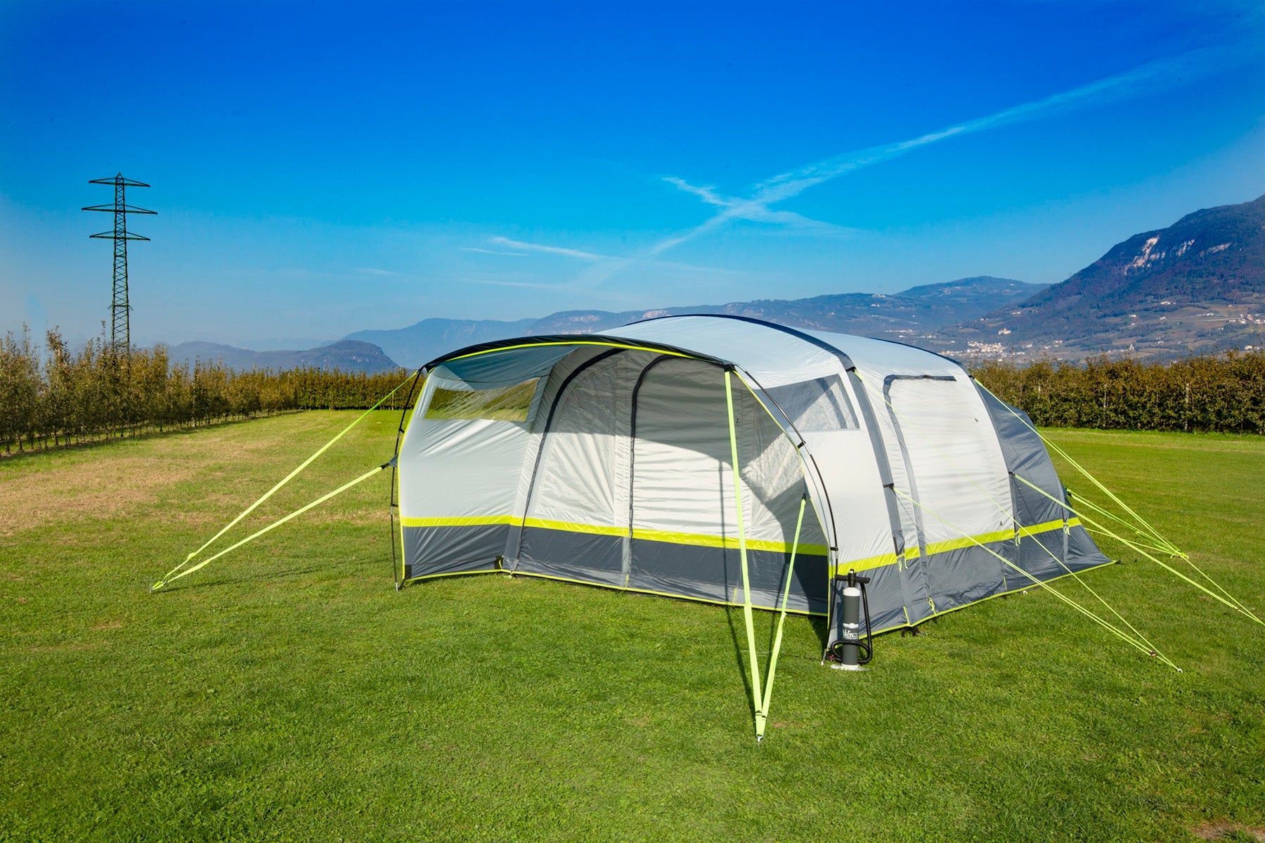 Paraiso 5/6 - 370x600xH215 cm - 5 Personen Zelte