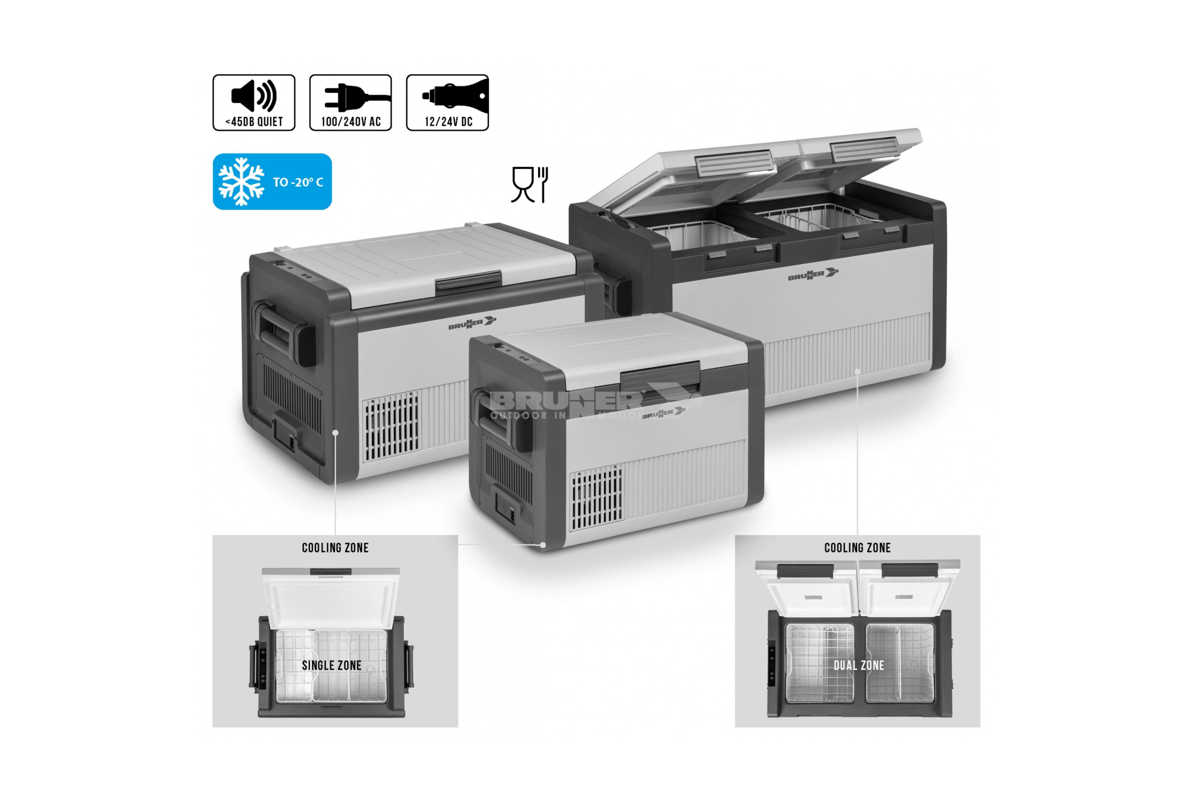 Brunner - Polarys Criomaster 40 - 69.6x45.5x41 cm - Kühlboxen