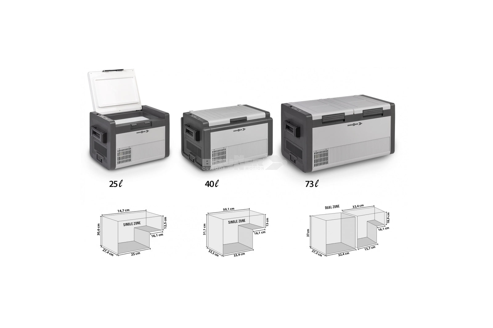 Brunner - Polarys Criomaster 40 - 69.6x45.5x41 cm - Kühlboxen