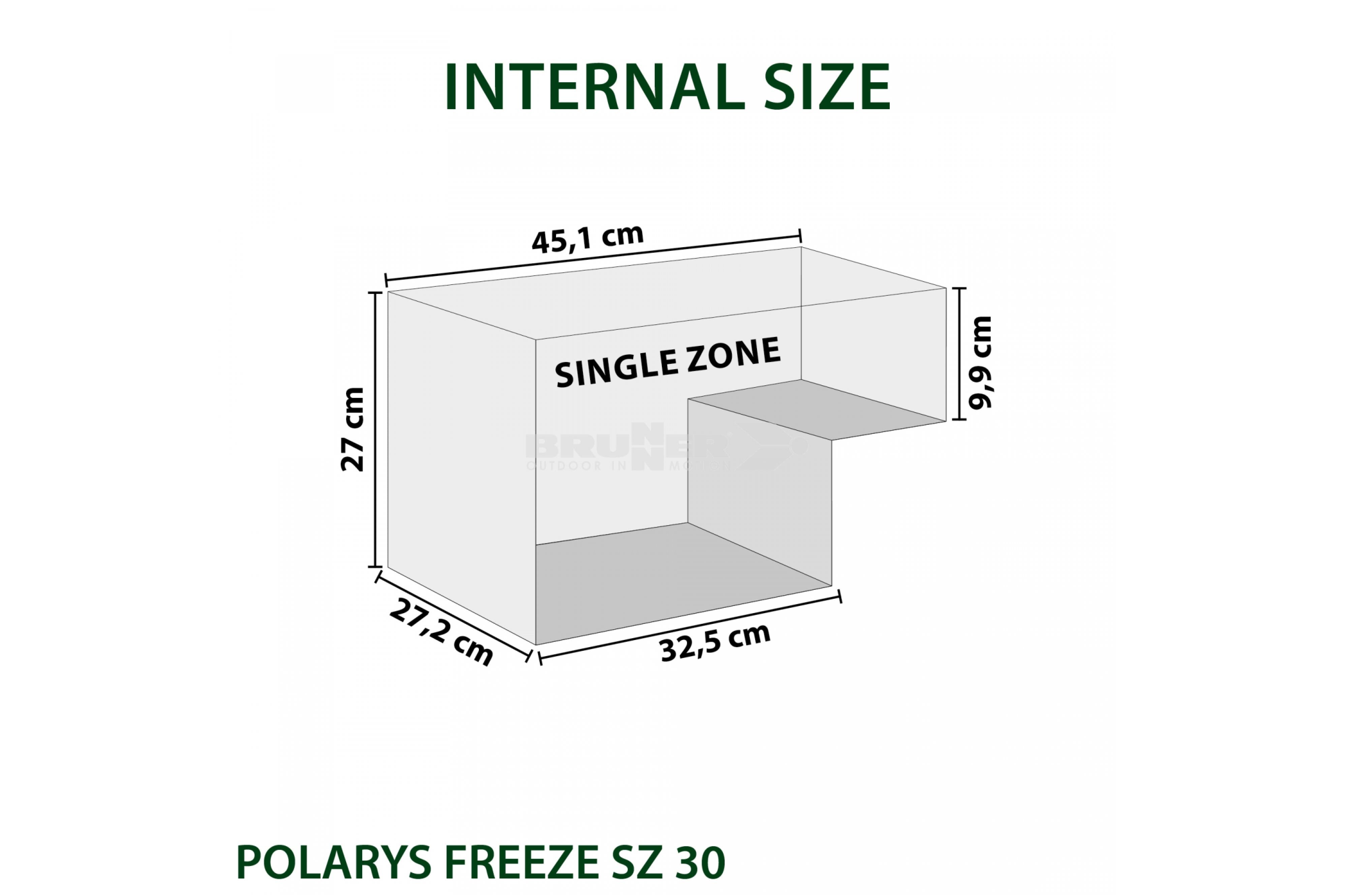 Brunner - Polarys Freeze SZ 40 - 58.7x36.5x43.8 cm - Kühlboxen