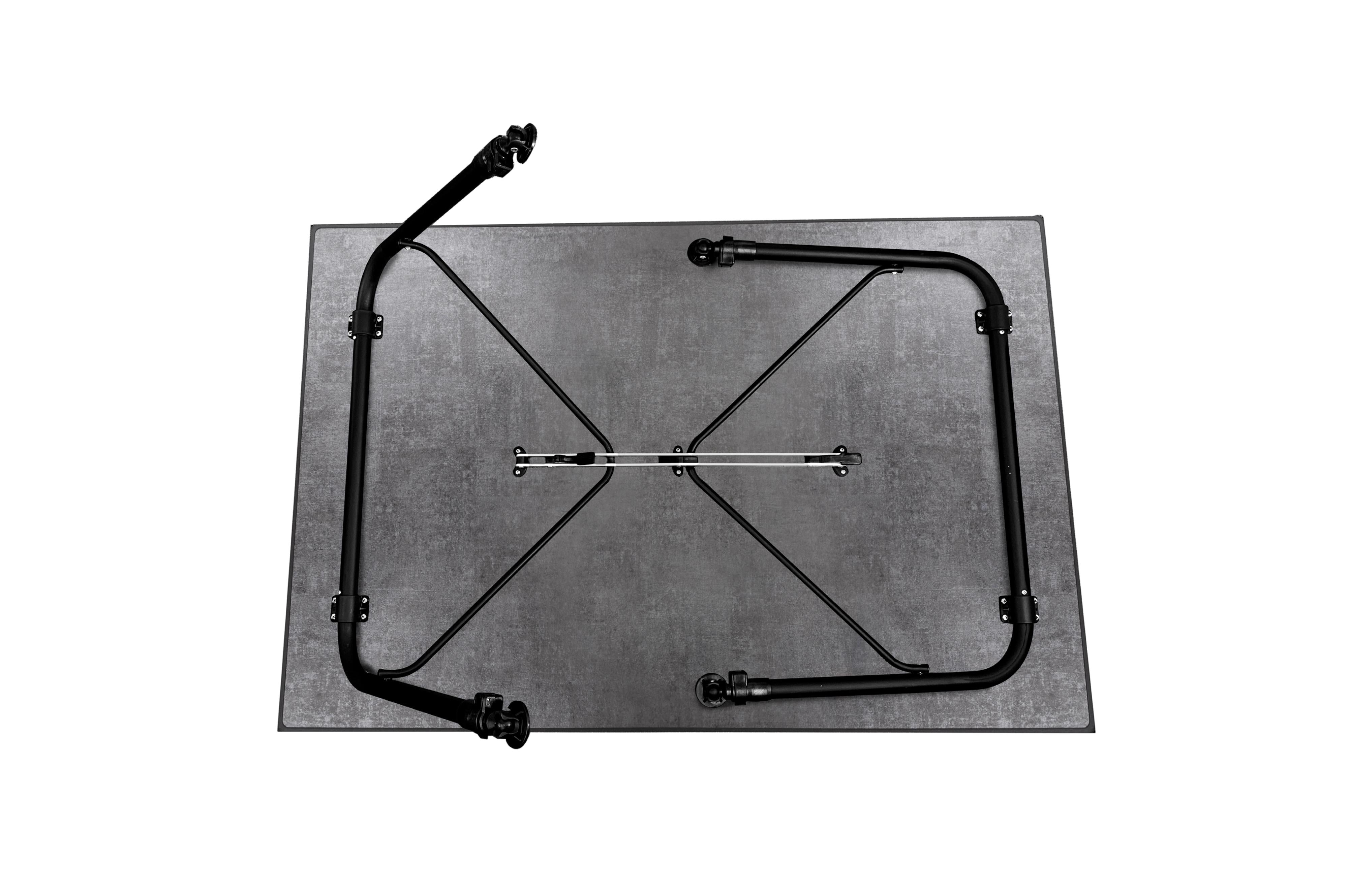 Recreo 100 - 100 x 68 x H 50,5/75 cm - Camping Tische