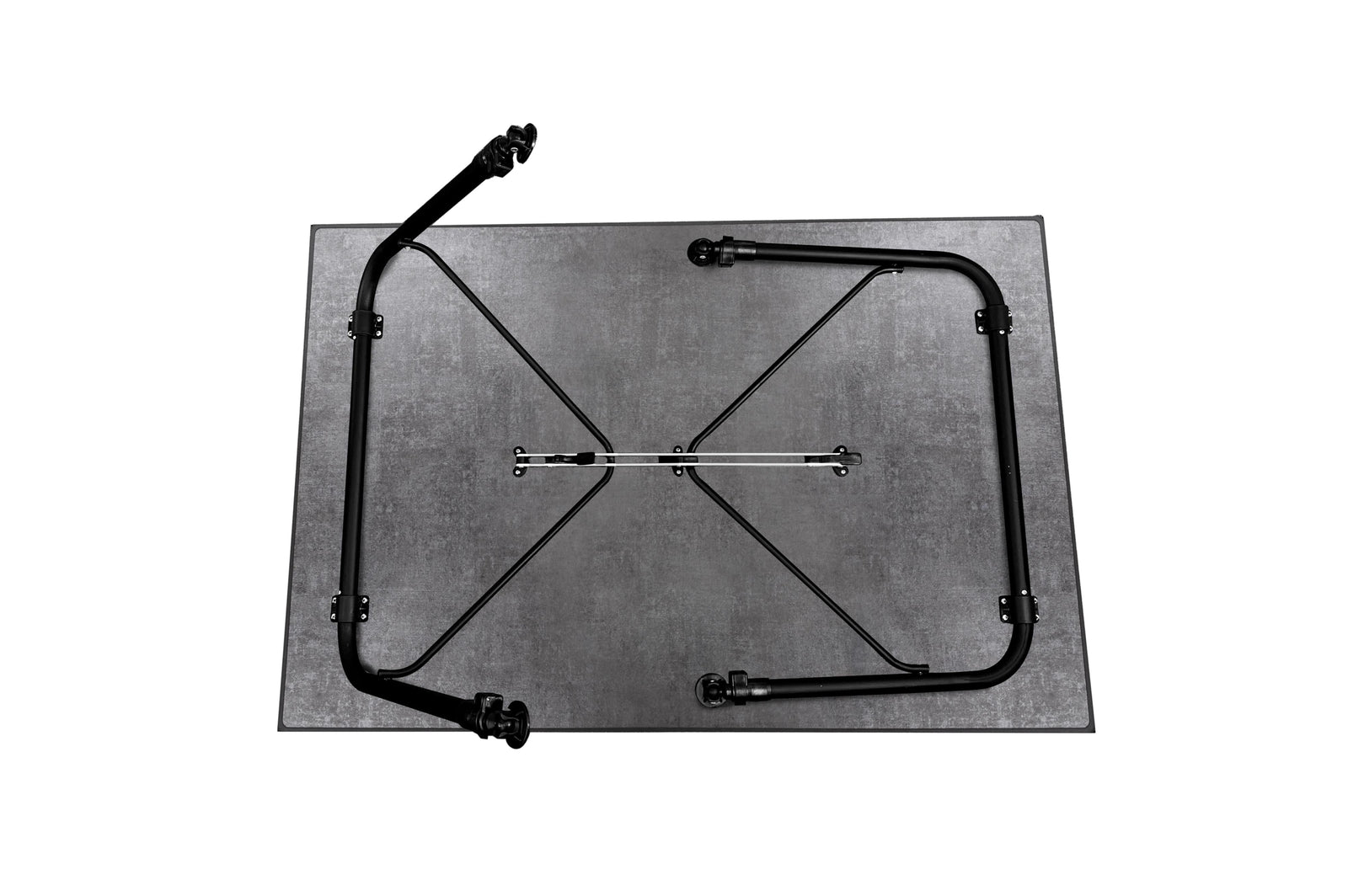Recreo 100 - 100 x 68 x H 50,5/75 cm - Camping Tische