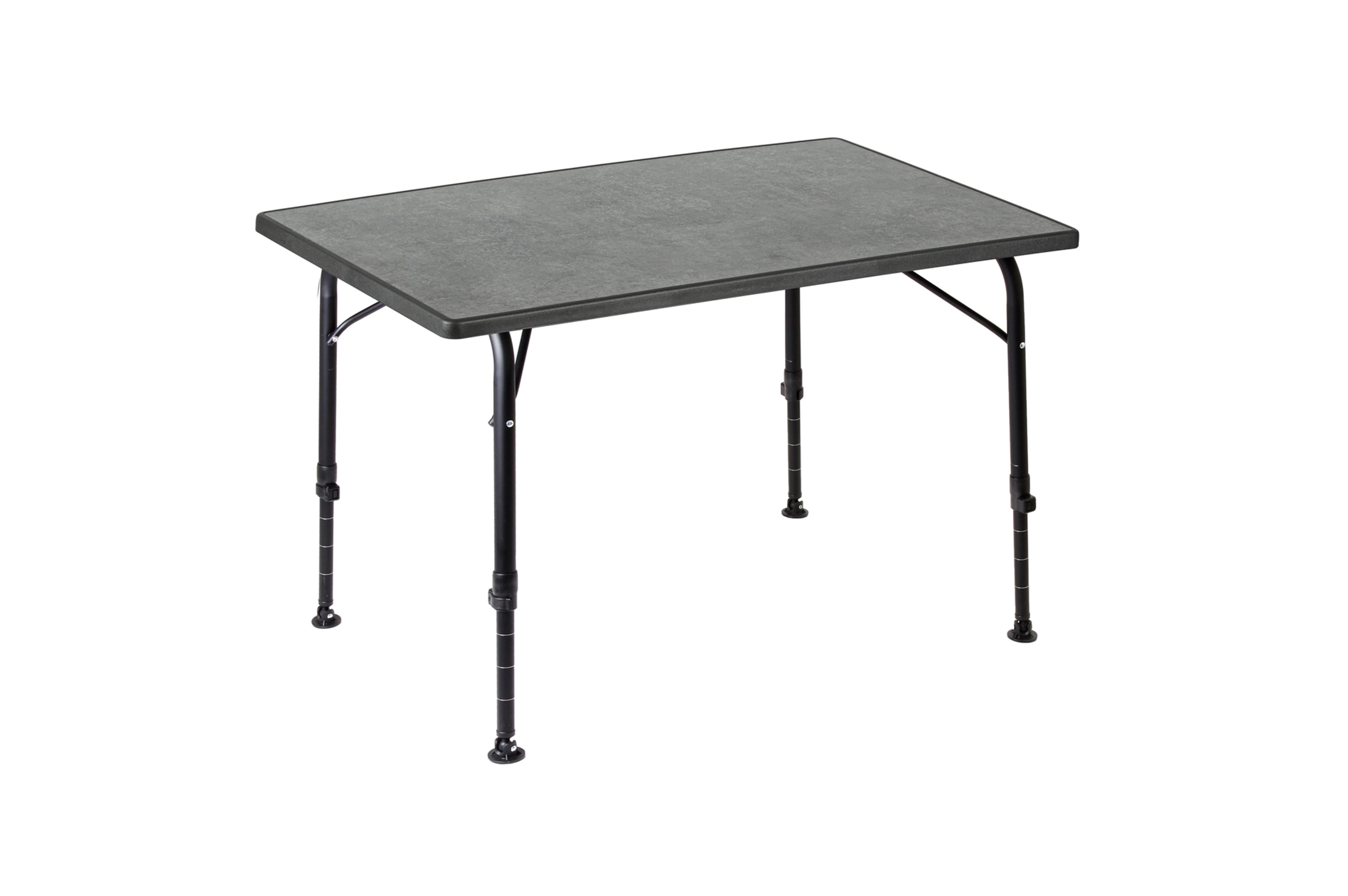 Recreo 100 - 100 x 68 x H 50,5/75 cm - Camping Tische