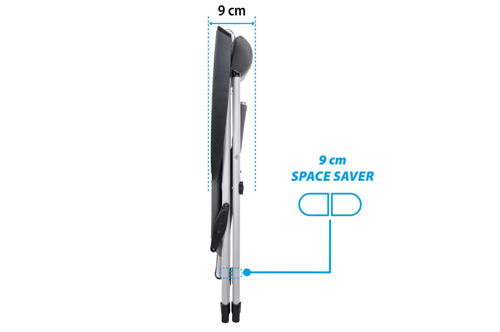 Brunner - Sangria - 48x44x43/96 cm - Camping Stühle