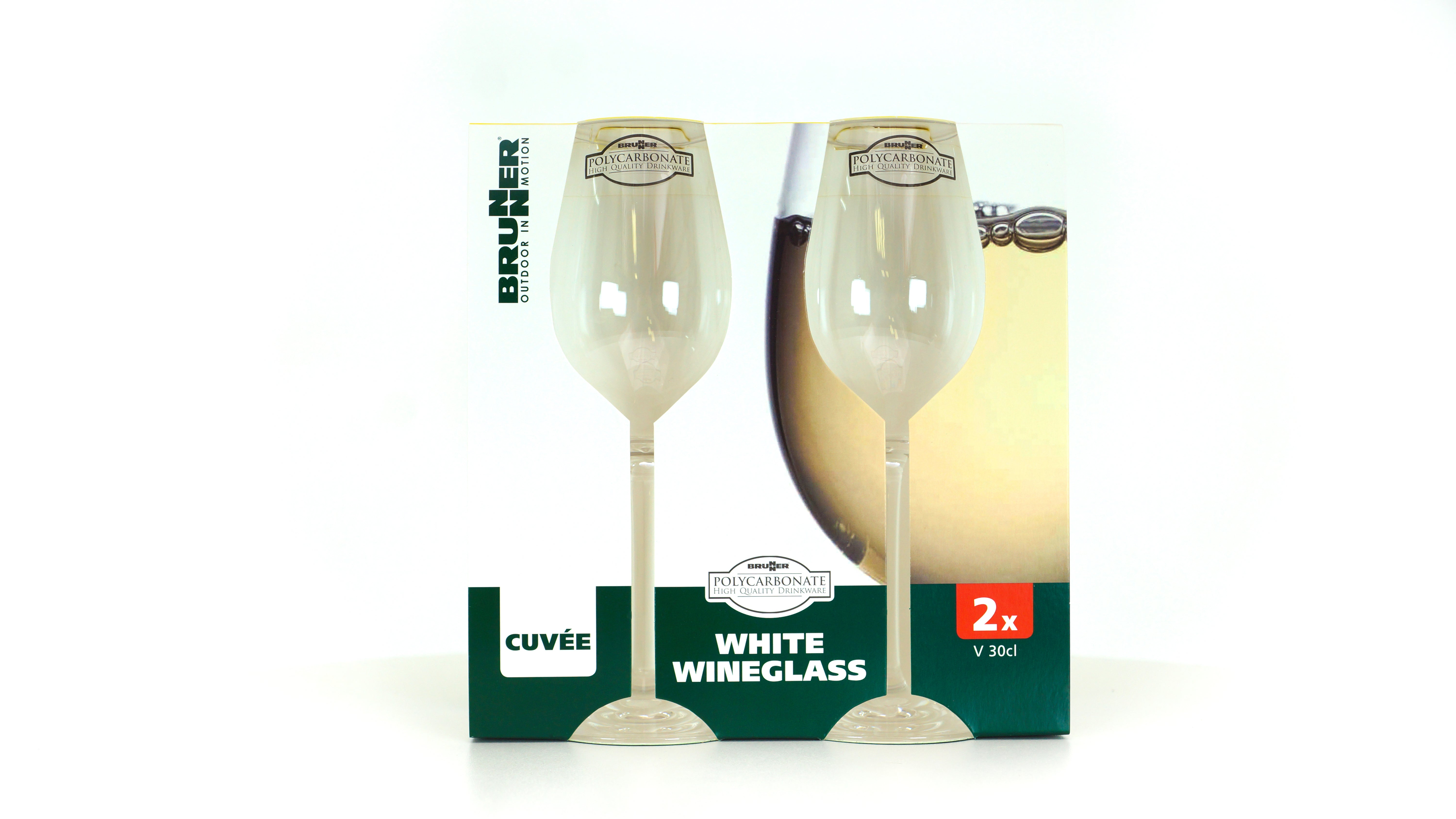 Set White Wineglass Cuvée - 2x30cl - Essen & Küche