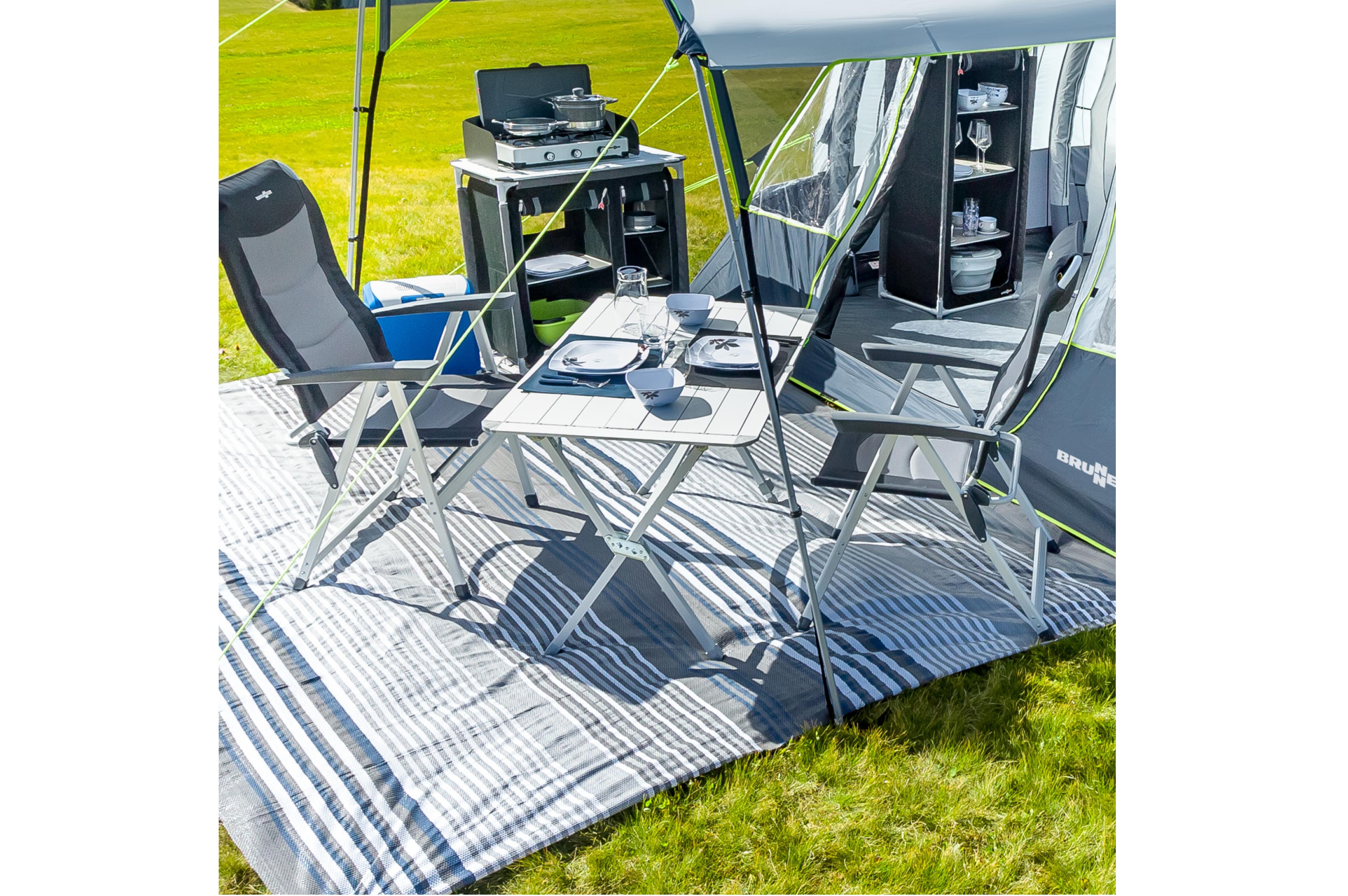 Brunner - Silver Gapless Level 4 - 110x71xH70 cm - Camping Tische