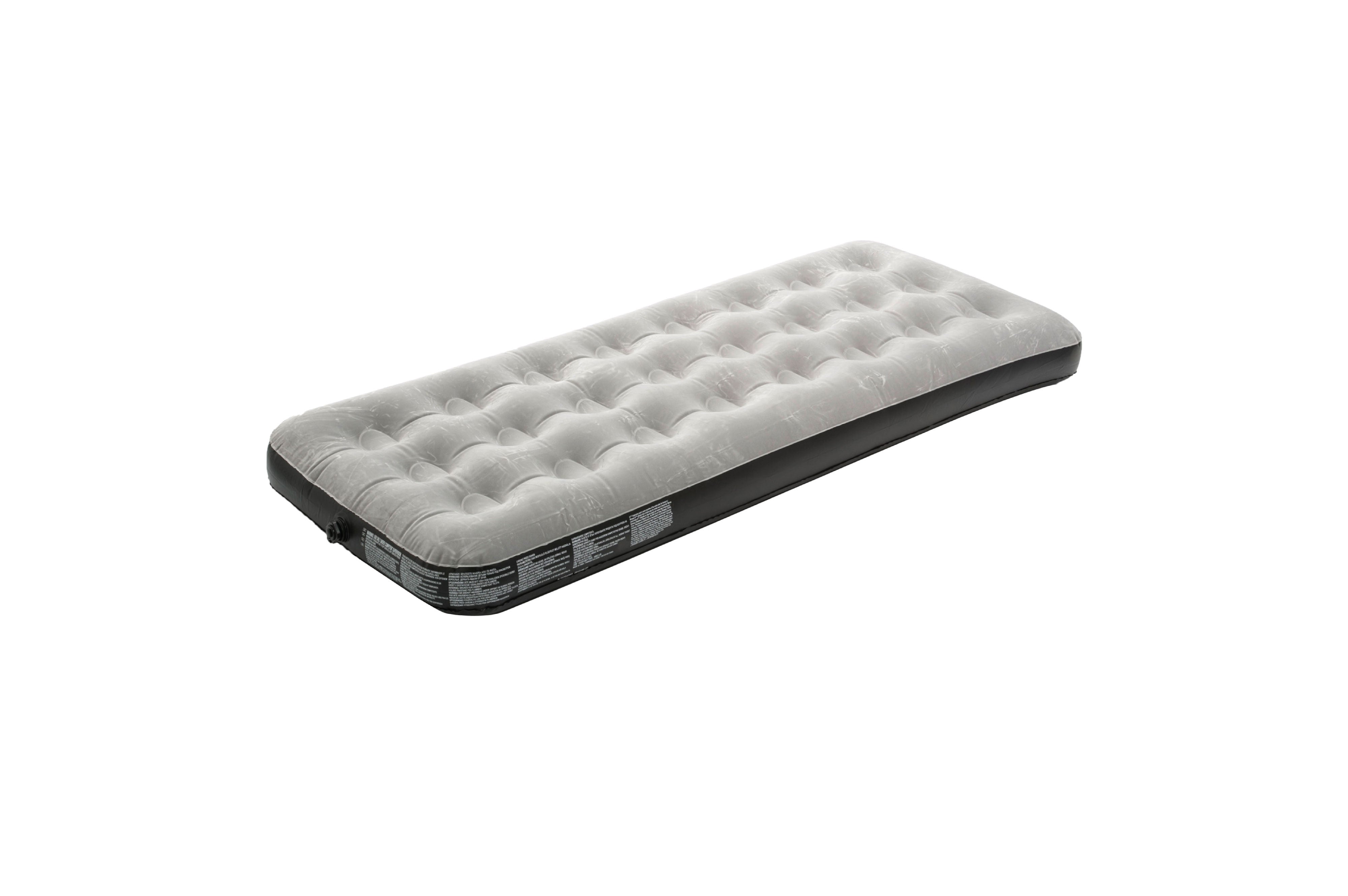 Single grey - 191 x 73 x 22cm - Matten
