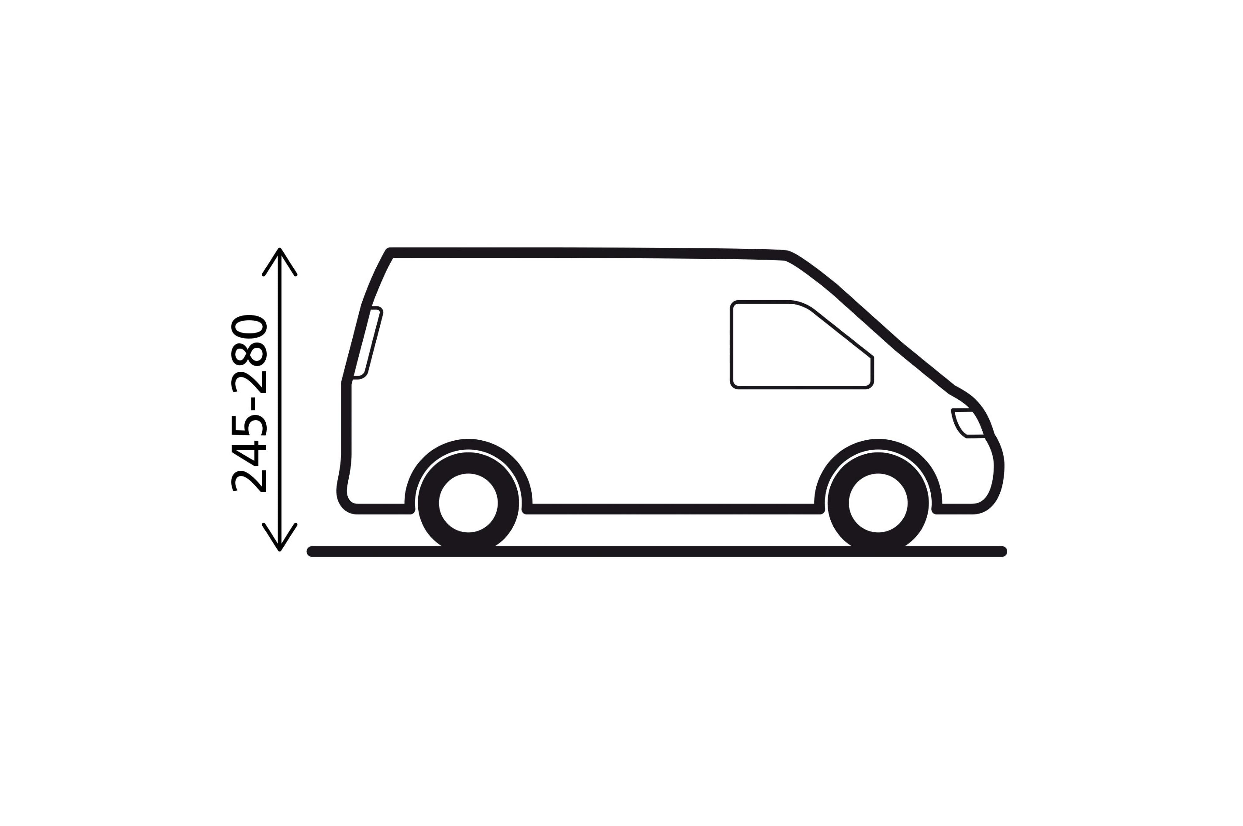Brunner - Trails HC - 320x320xH215 cm - Vorzelte
