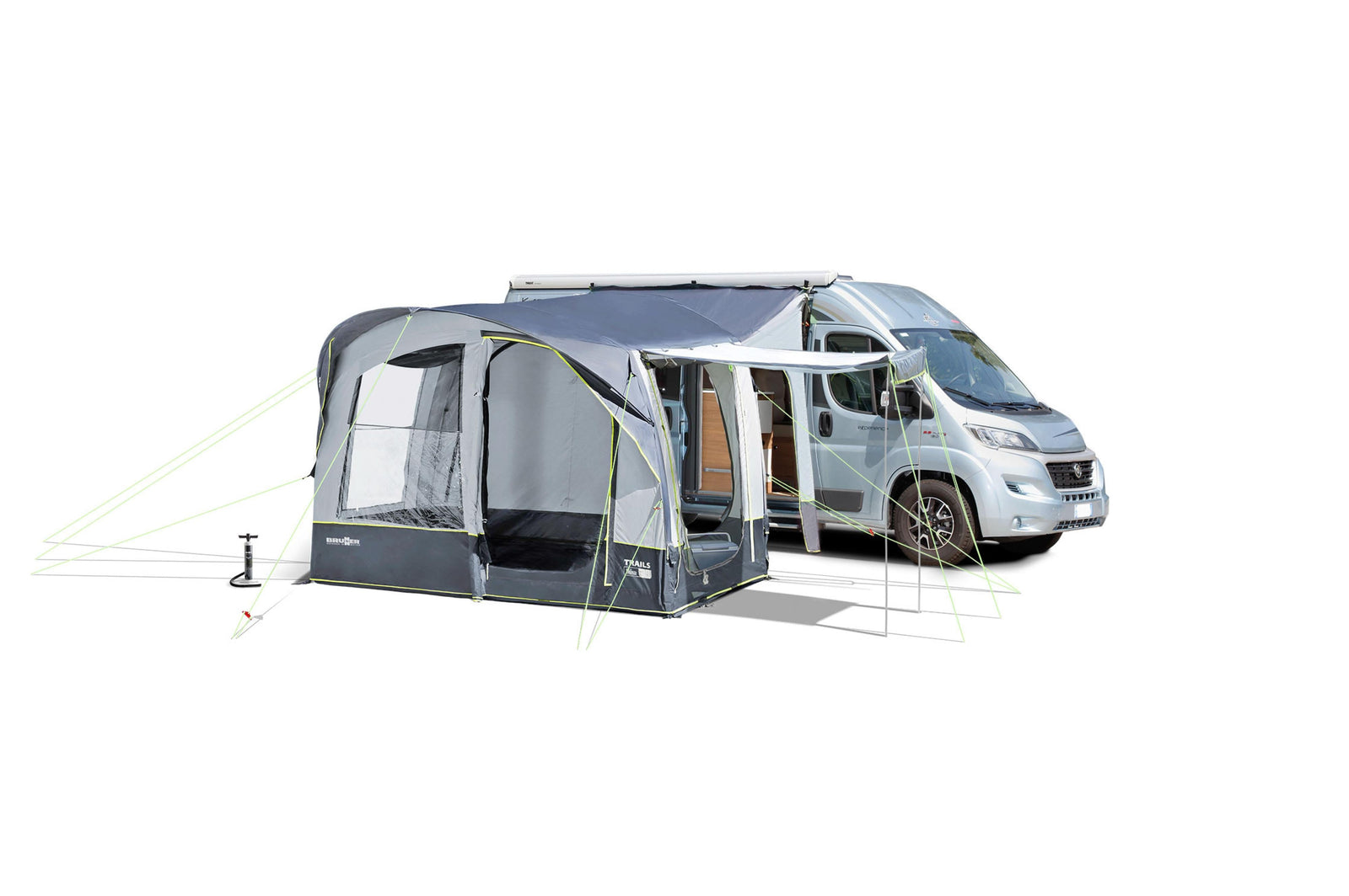 Brunner - Trails HC - 320x320xH215 cm - Vorzelte