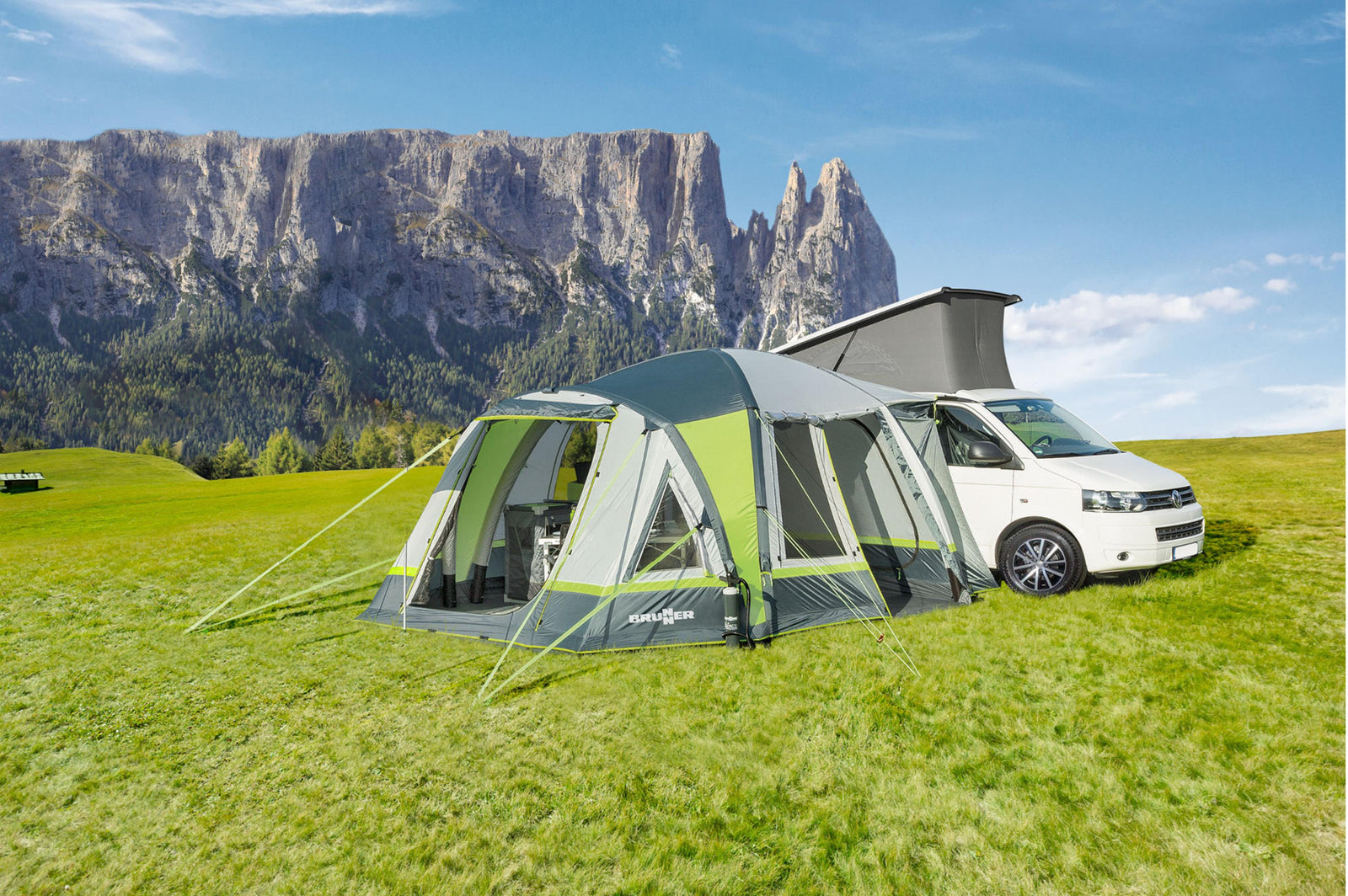 Brunner - Trouper XL - (130 + 250)x340xH230 cm - Vorzelte